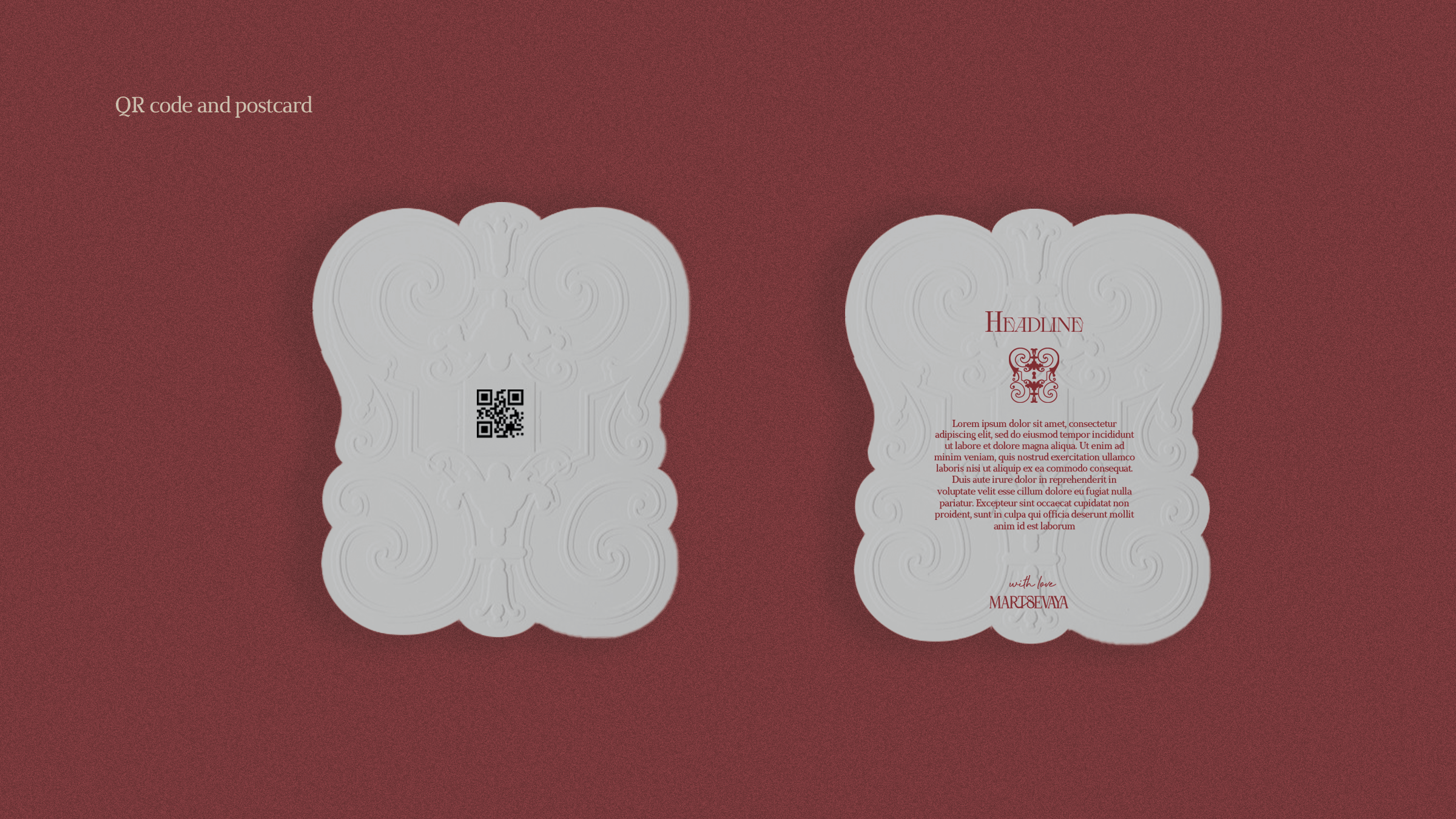 BRAND IDENTITY // LINGERIE AND BOUOIR BRAND // MARTSEVAYA — Изображение №10 — Брендинг, Маркетинг на Dprofile