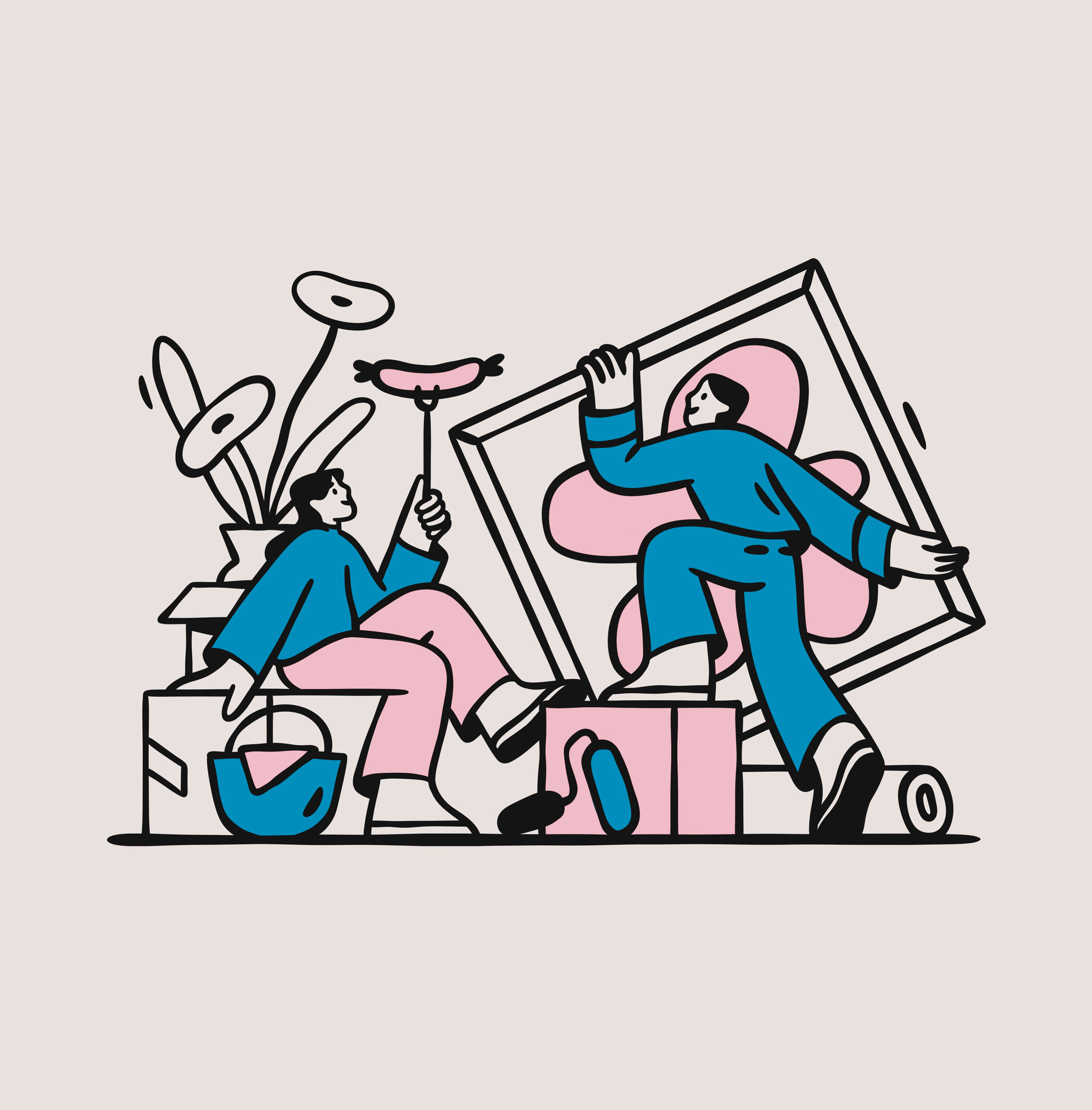 Календарь 2024 | 3-RED — Изображение №1 — Иллюстрация на Dprofile