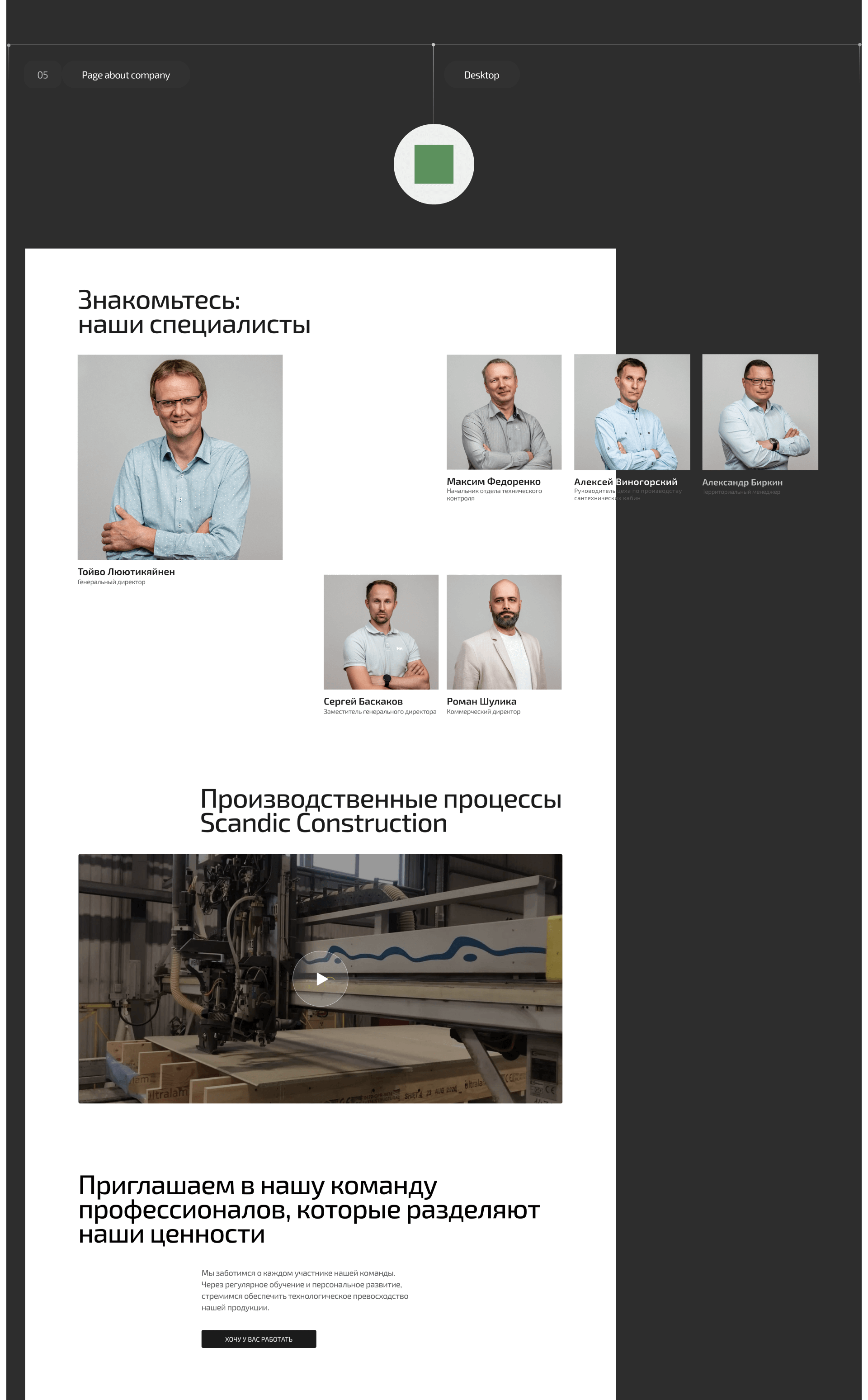 Scandic Construction : Корпоративный сайт — Изображение №12 — Интерфейсы на Dprofile
