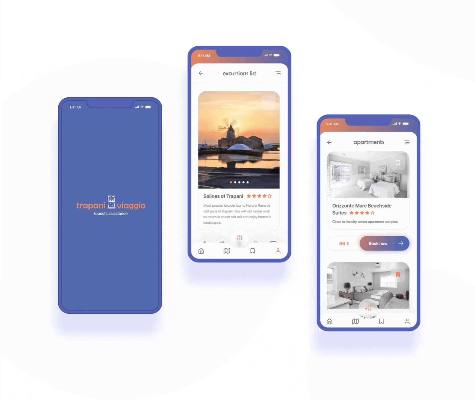 Travel Assistance App | Дизайн приложения — Изображение №4 — Интерфейсы на Dprofile