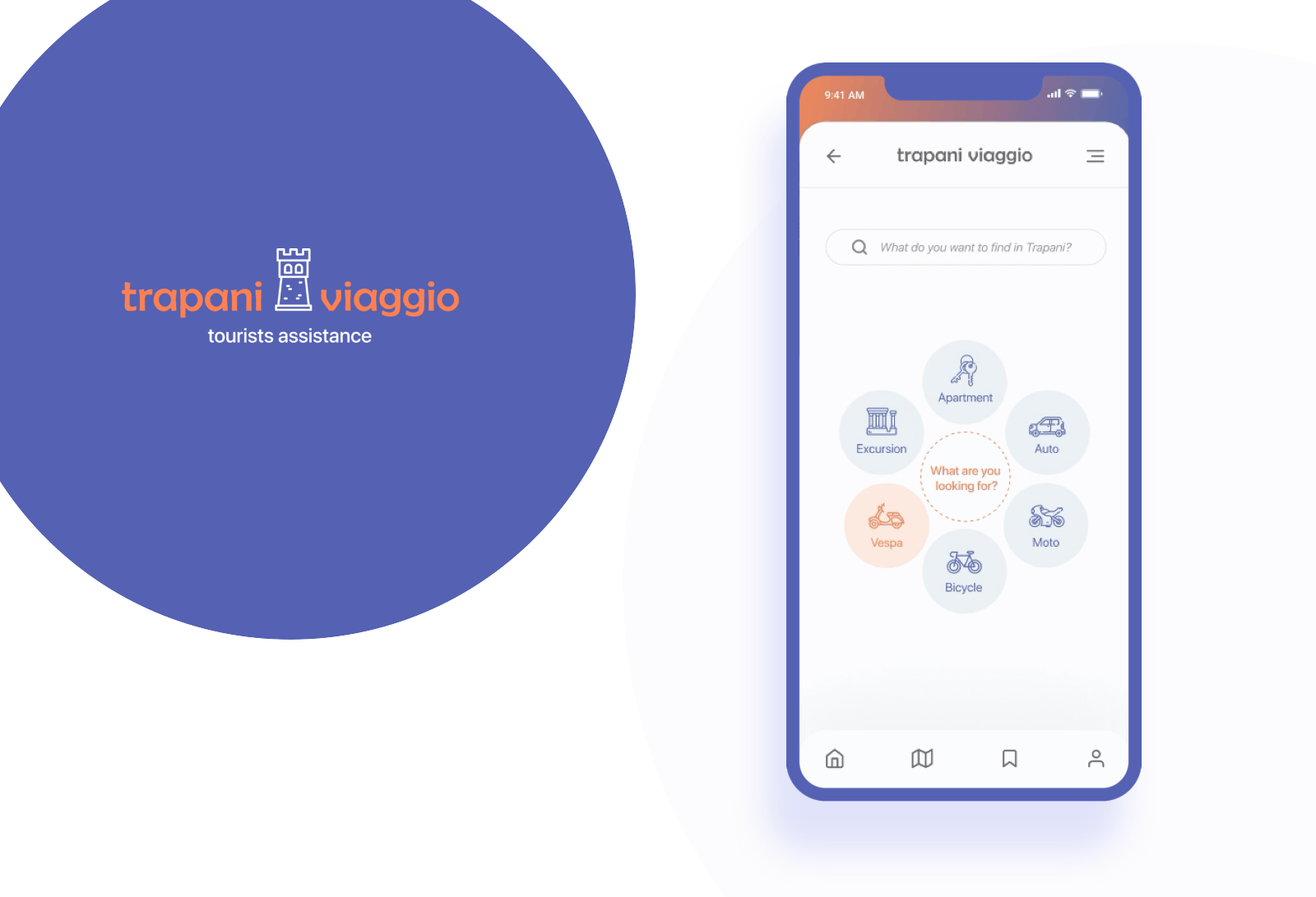 Travel Assistance App | Дизайн приложения — Изображение №2 — Интерфейсы на Dprofile