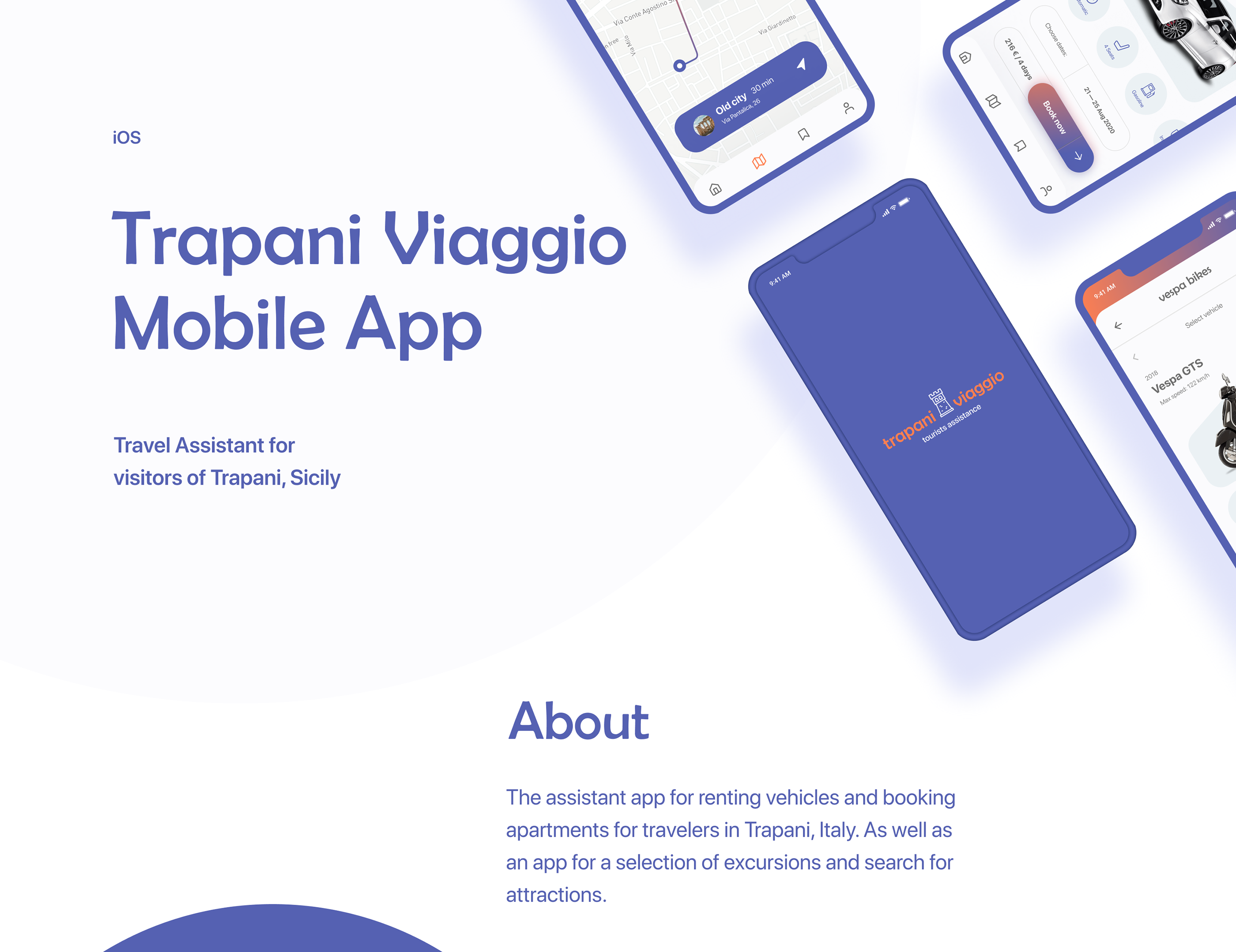 Travel Assistance App | Дизайн приложения — Изображение №1 — Интерфейсы на Dprofile