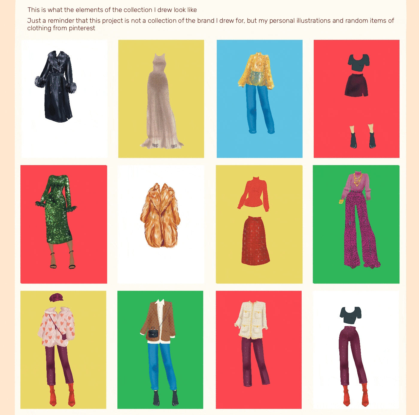Кукла Валентина. Иллюстрации для бренда одежды — Изображение №4 — Иллюстрация на Dprofile
