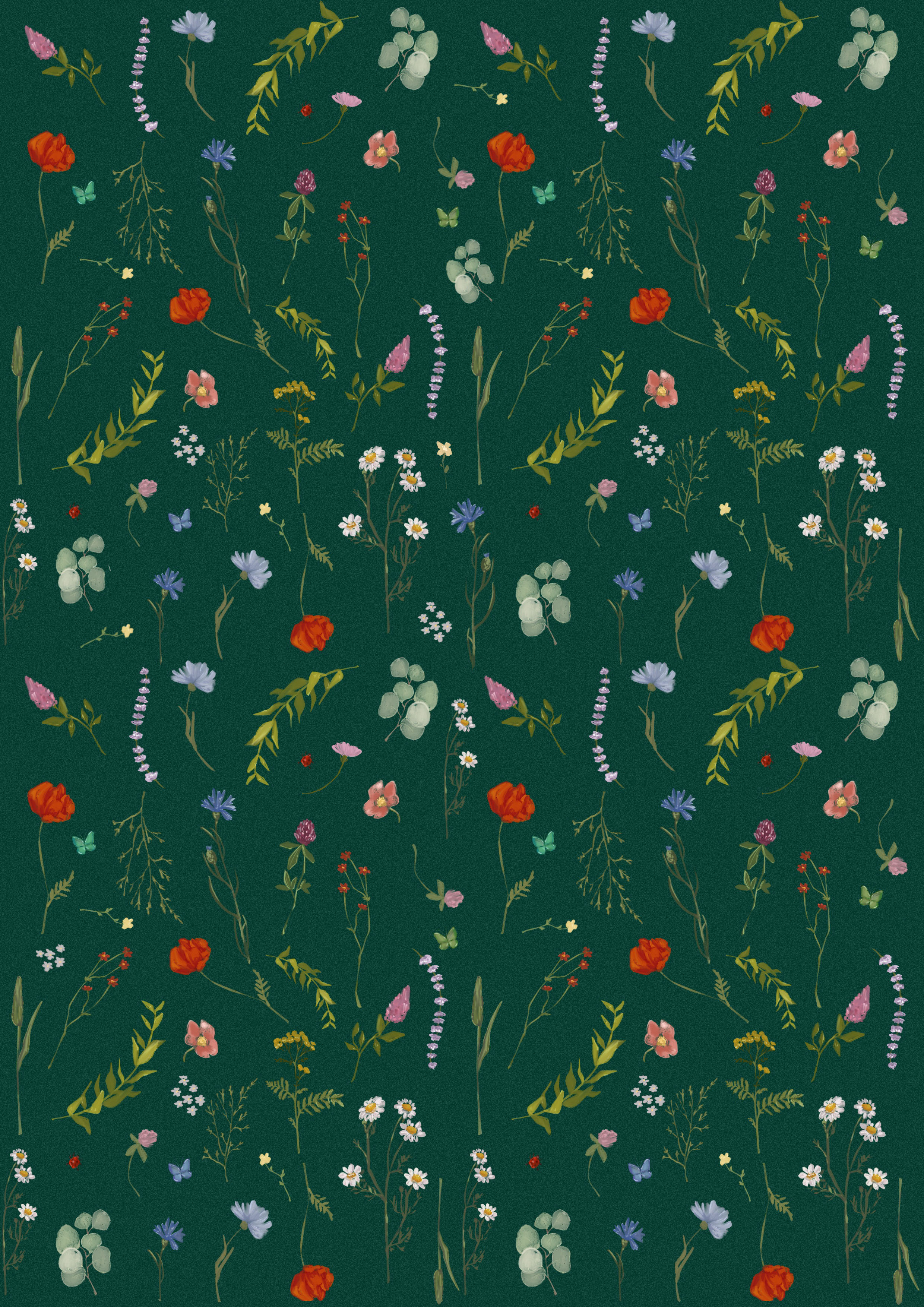 Как бы я рисовала для Gucci. Паттерн, иллюстрация — Изображение №6 — Брендинг, Иллюстрация на Dprofile