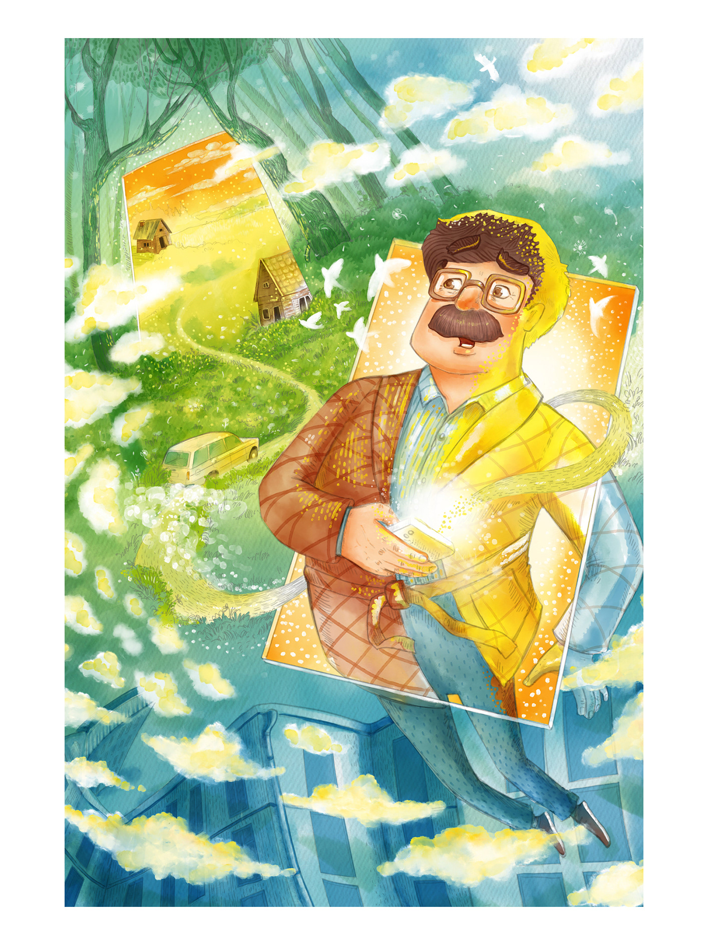 Акварельные сказки — Изображение №4 — Иллюстрация, Графика на Dprofile