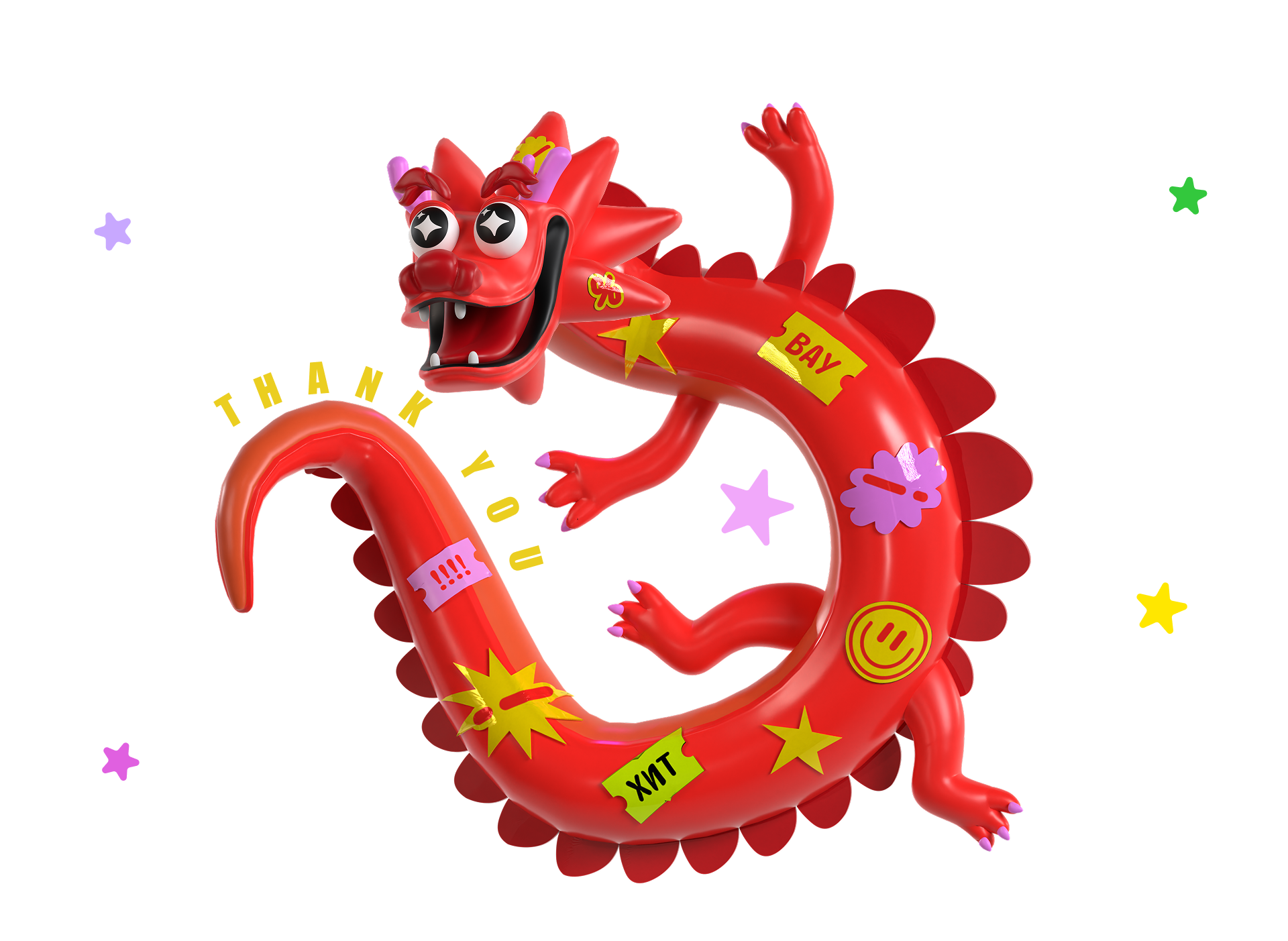 Aliexpress 11.11 dragon — Изображение №6 — Иллюстрация, 3D на Dprofile