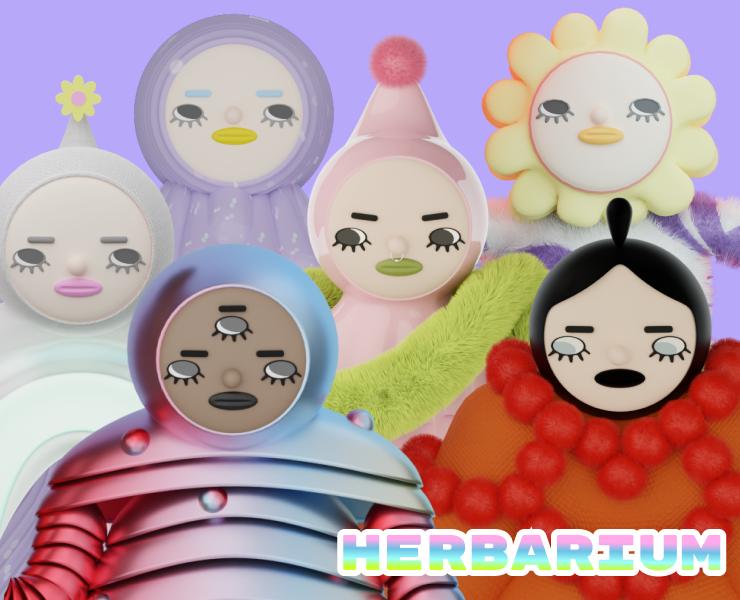 Herbarium nft — Иллюстрация, 3D на Dprofile