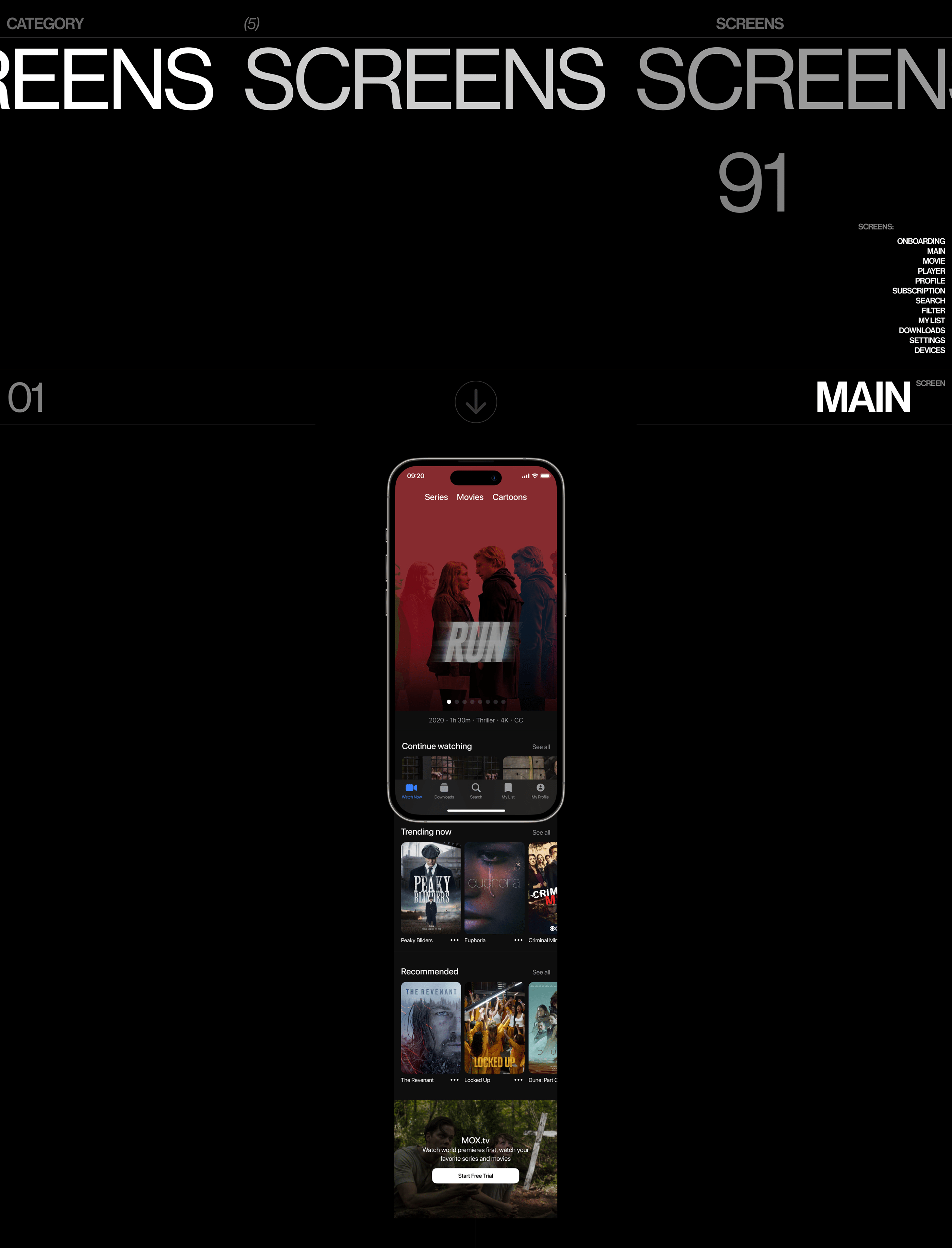 MOX.tv — Изображение №7 — Интерфейсы на Dprofile