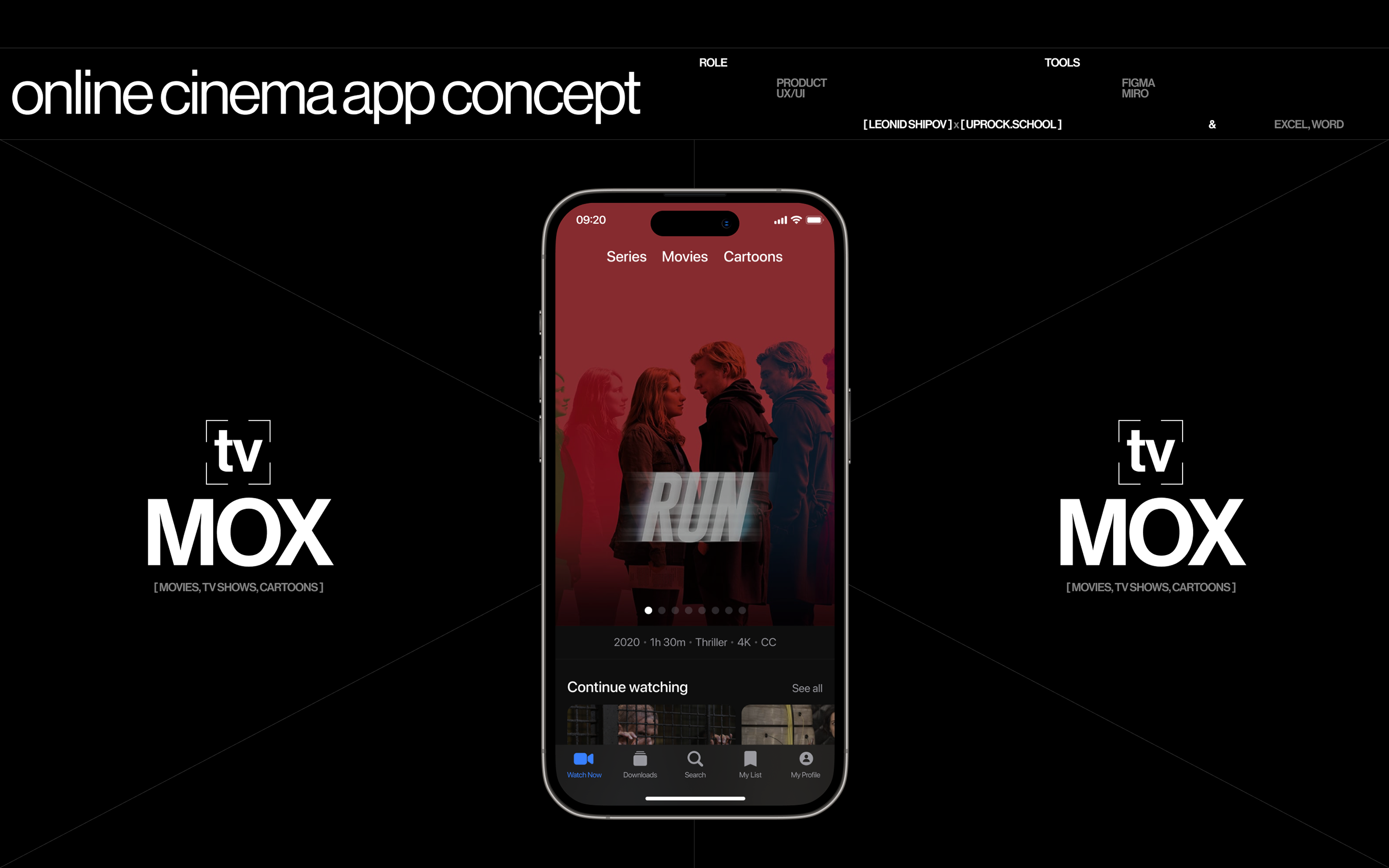 MOX.tv — Изображение №1 — Интерфейсы на Dprofile