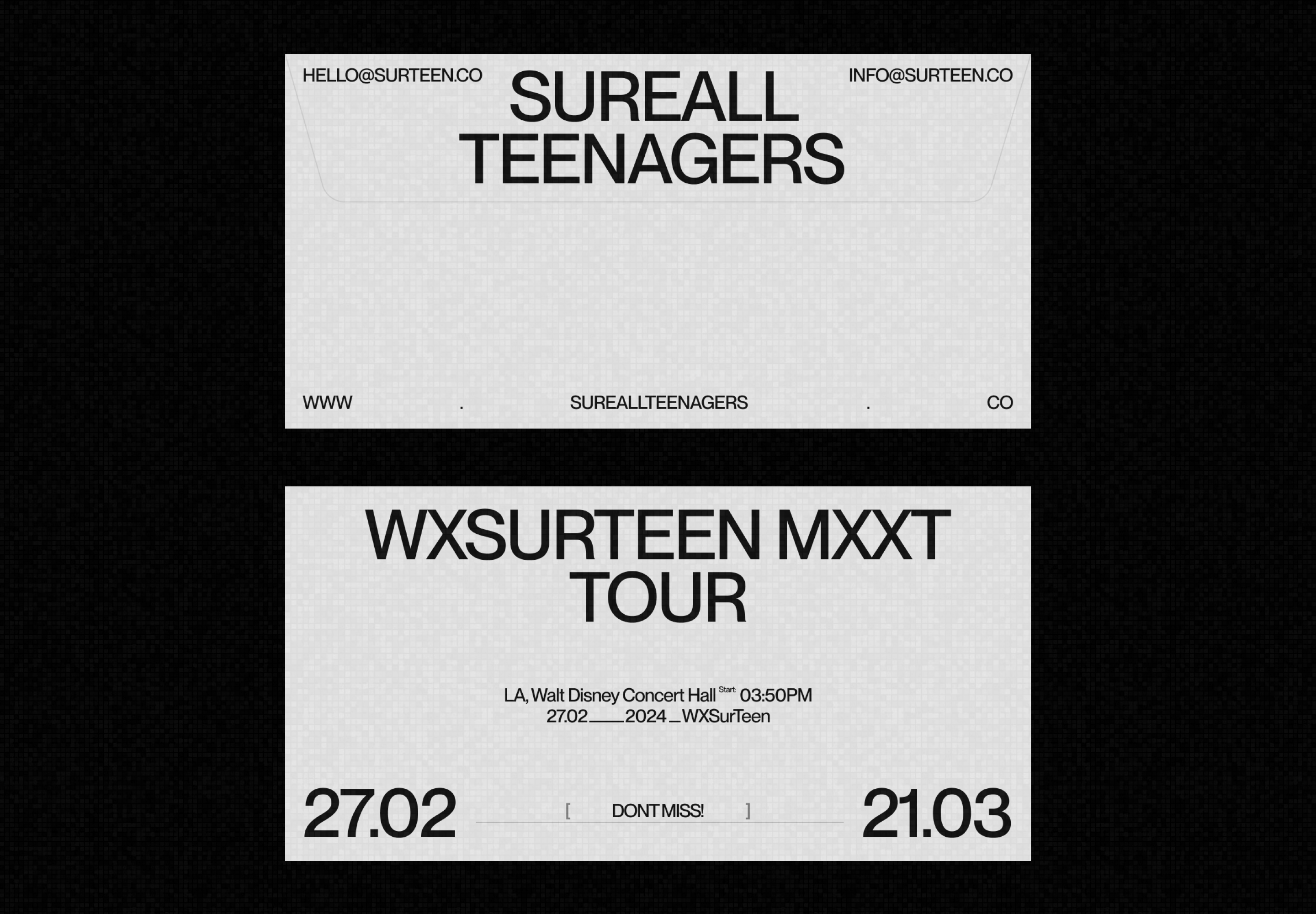 Sureall Teenagers — Изображение №3 — Интерфейсы, Брендинг на Dprofile
