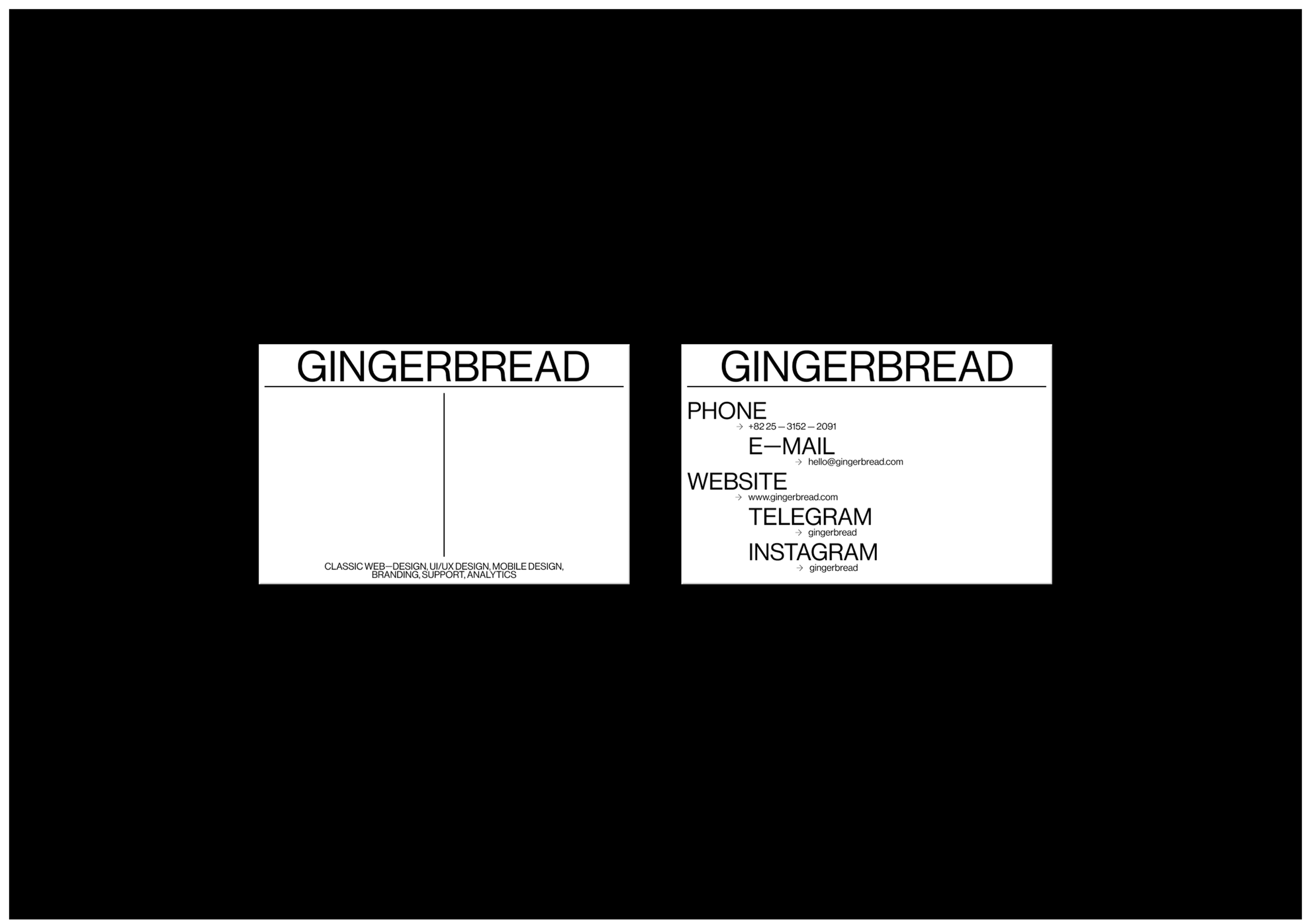 Gingerbread — Изображение №1 — Интерфейсы, Брендинг на Dprofile