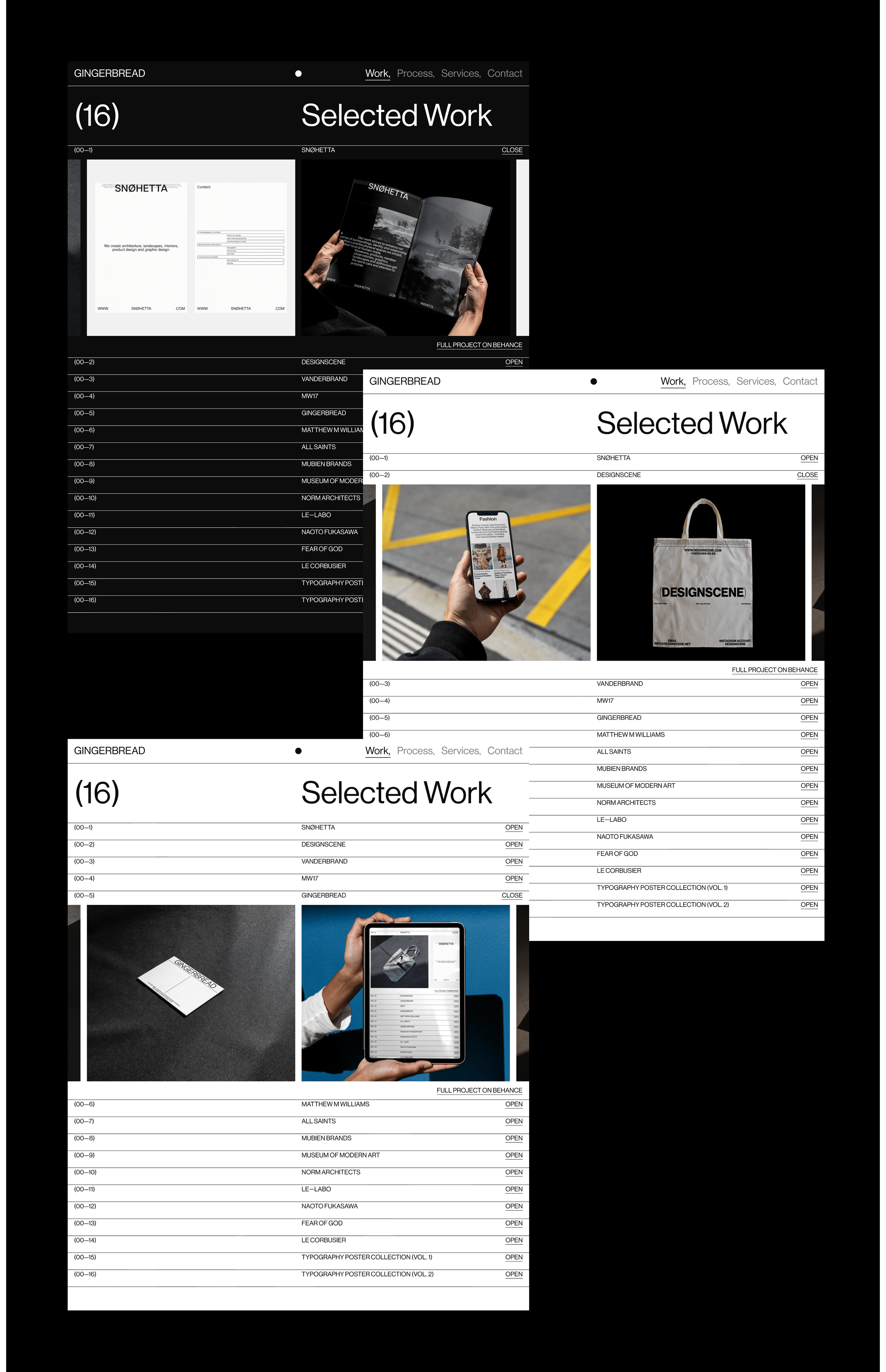 Gingerbread — Изображение №7 — Интерфейсы, Брендинг на Dprofile