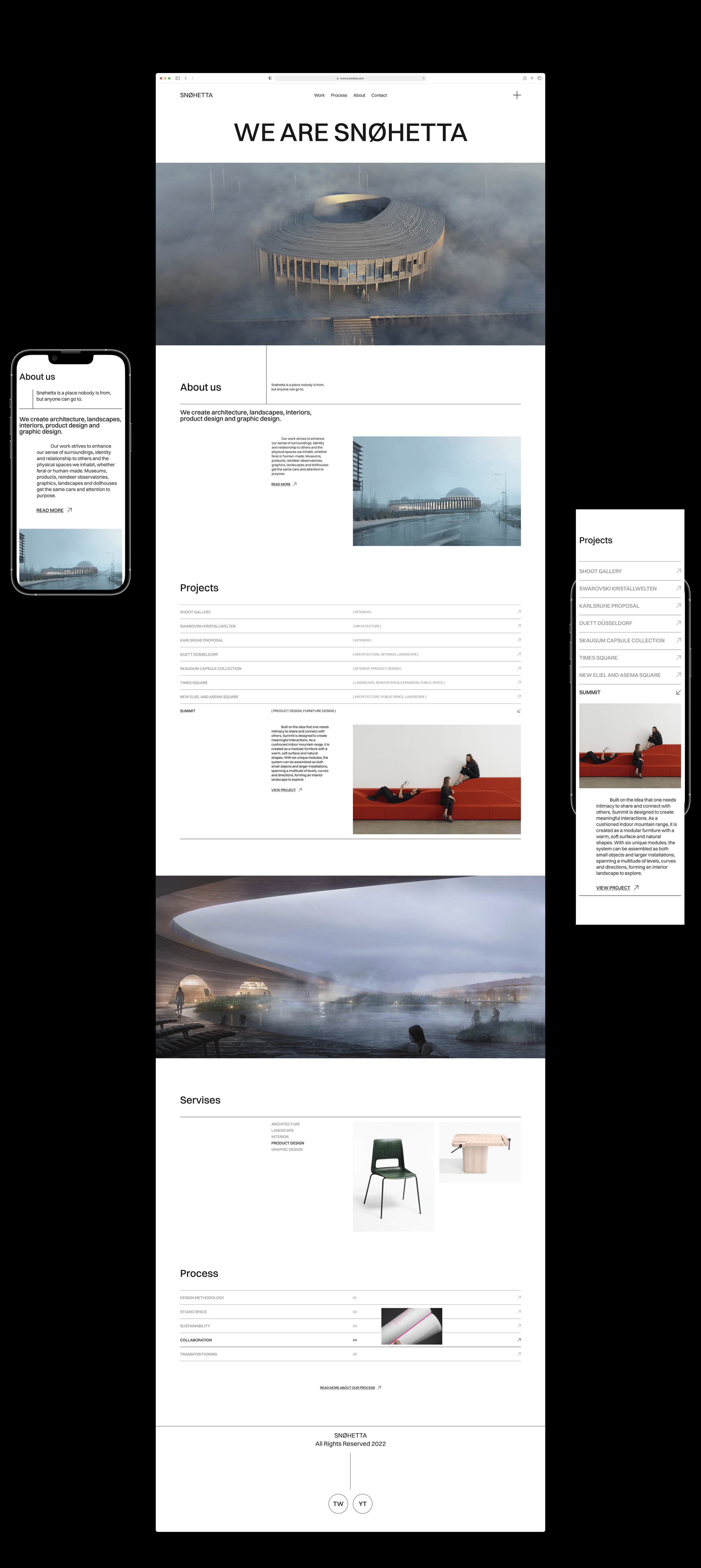 Snøhetta — Изображение №7 — Интерфейсы, Брендинг на Dprofile