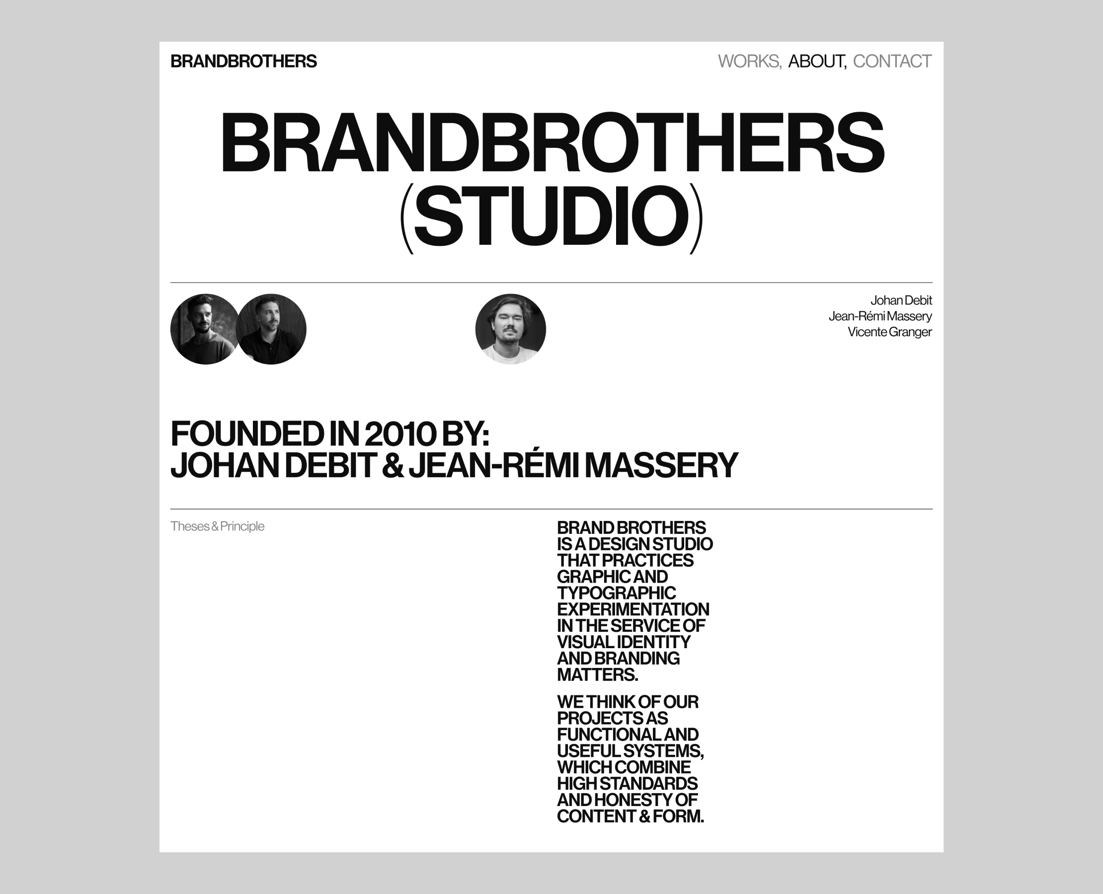 BrandBrothers — Интерфейсы, Брендинг на Dprofile