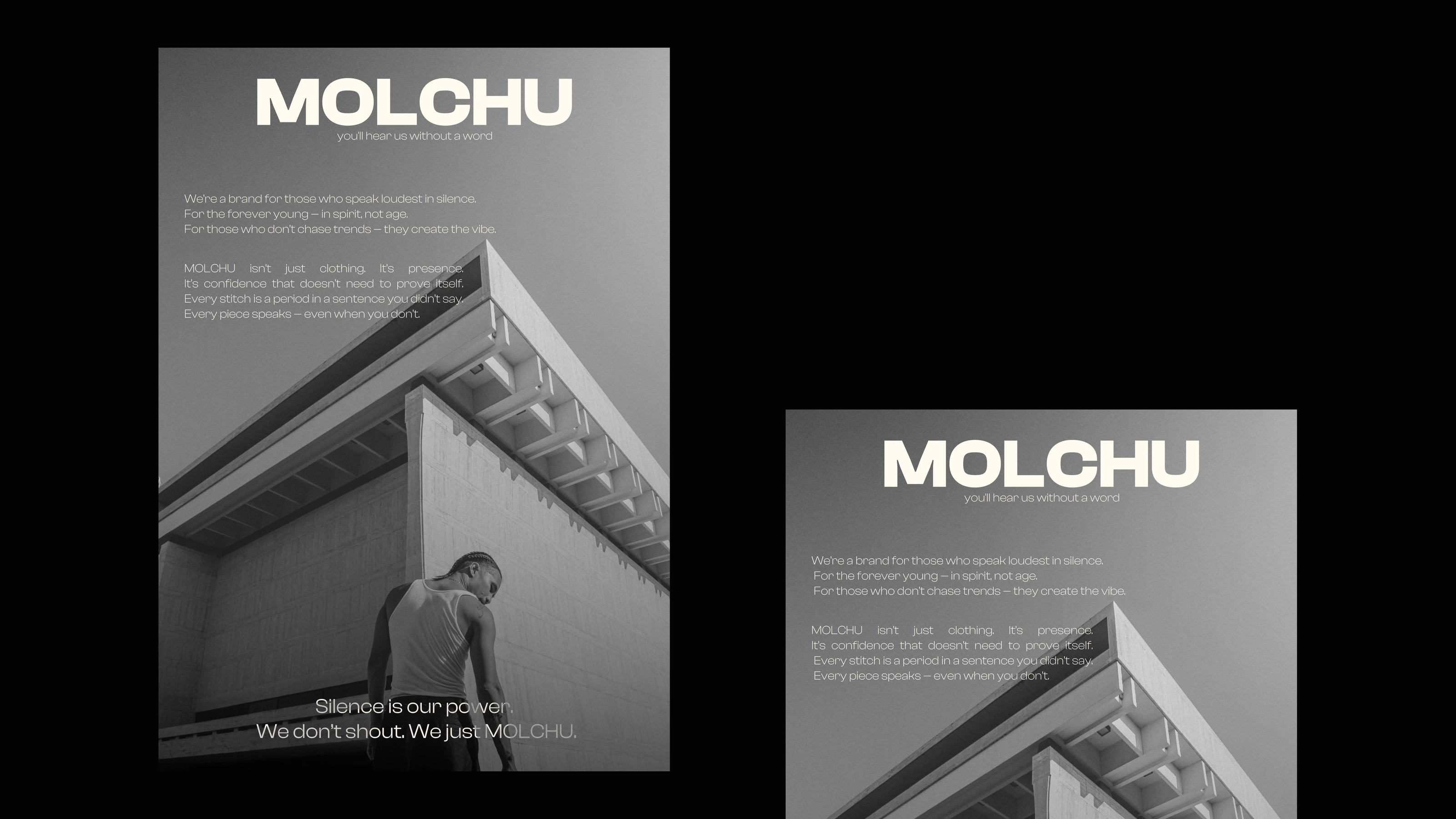 Фирменный стиль для бренда одежды MOLCHU — Изображение №7 — Брендинг на Dprofile