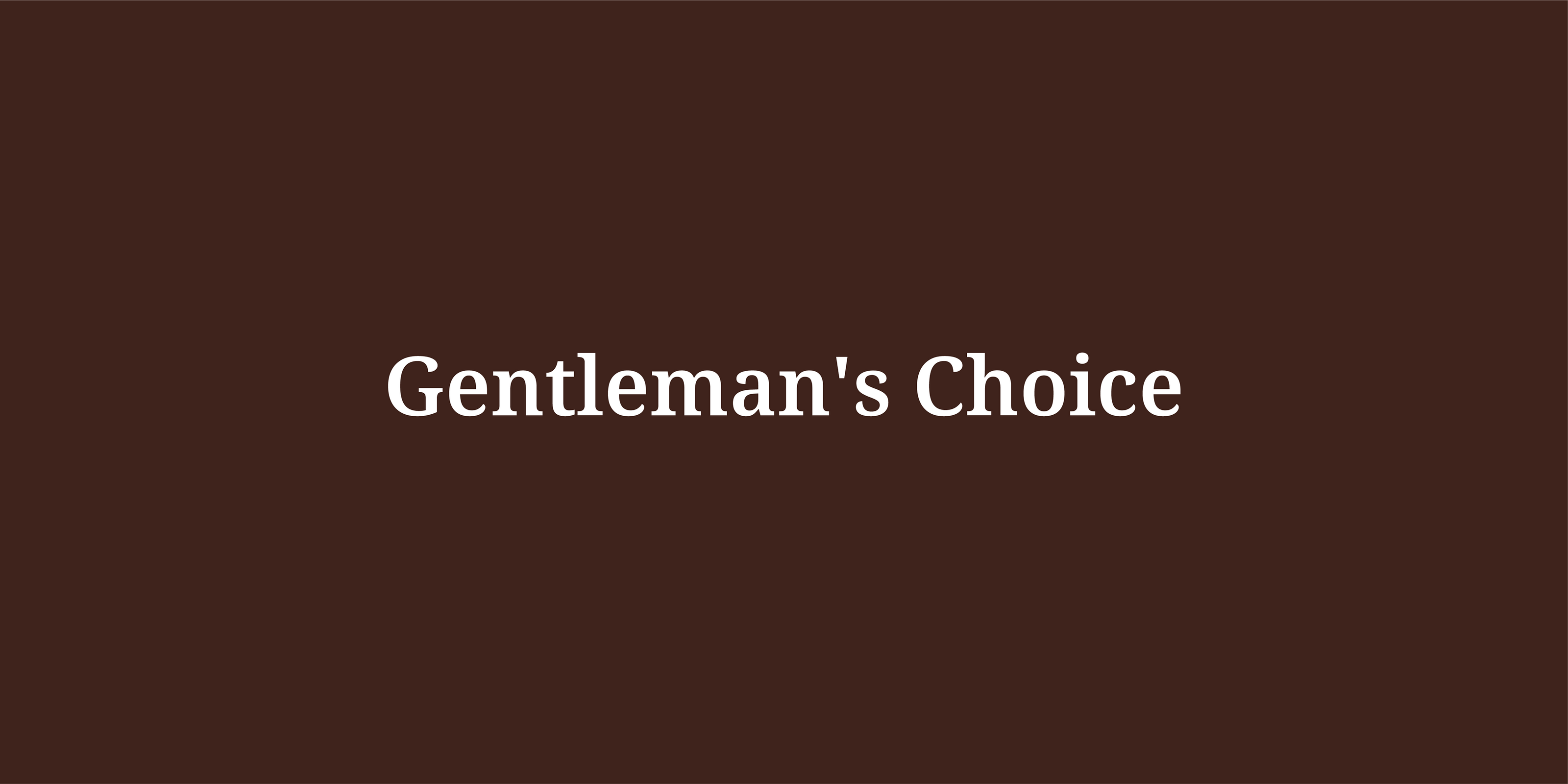 Магазин мужской элегантной одежды l Gentleman's Choice — Изображение №2 — Брендинг на Dprofile