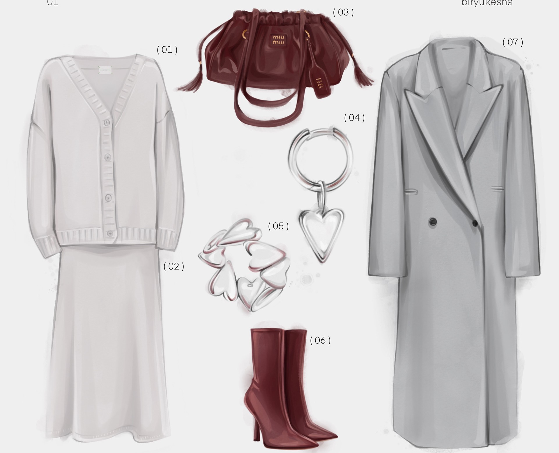lookbook — Иллюстрация, Графика на Dprofile