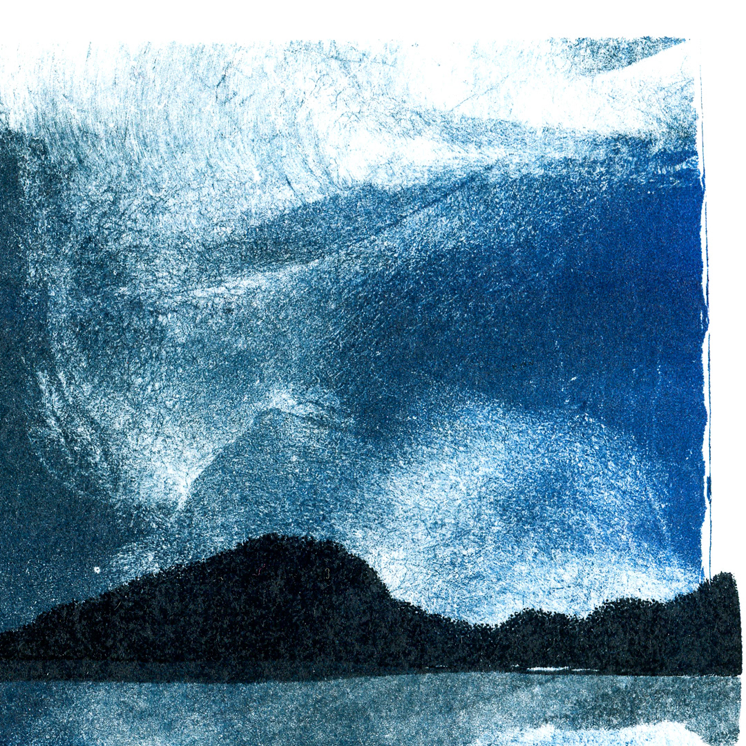 Silent landscape/monotype — Изображение №3 — Иллюстрация, Графика на Dprofile