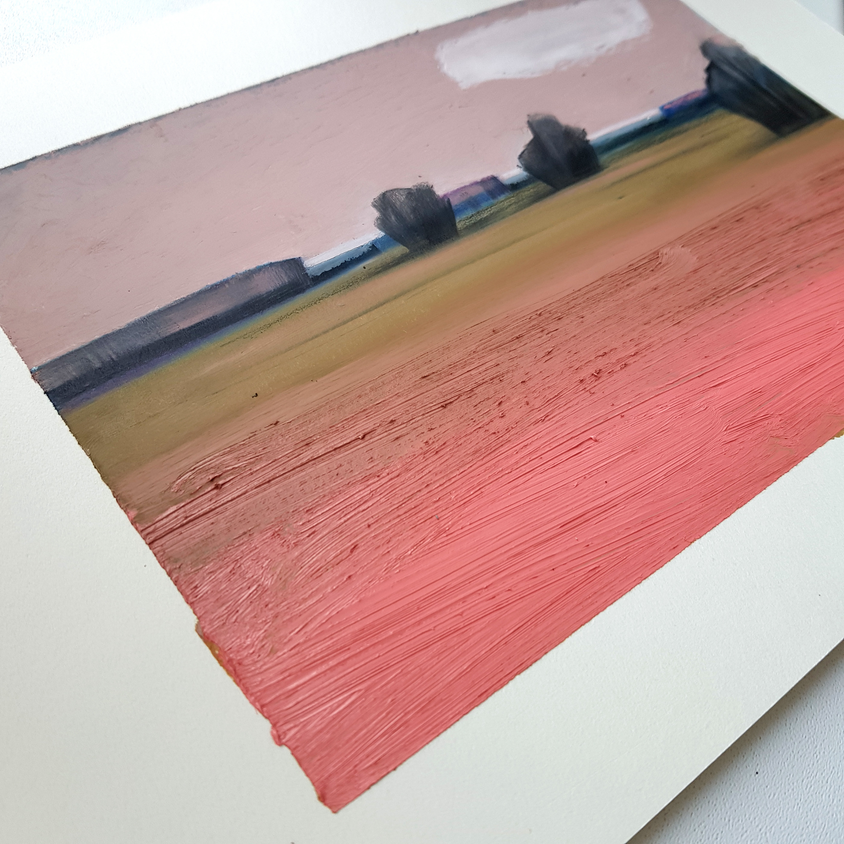 Oil pastel landscapes — Изображение №3 — Иллюстрация, Графика на Dprofile