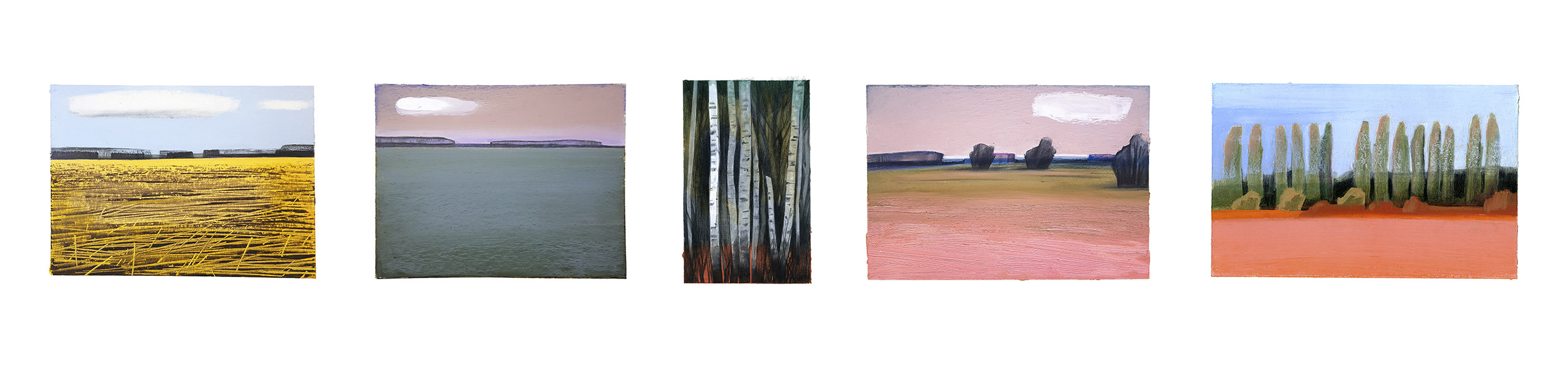 Oil pastel landscapes — Изображение №20 — Иллюстрация, Графика на Dprofile