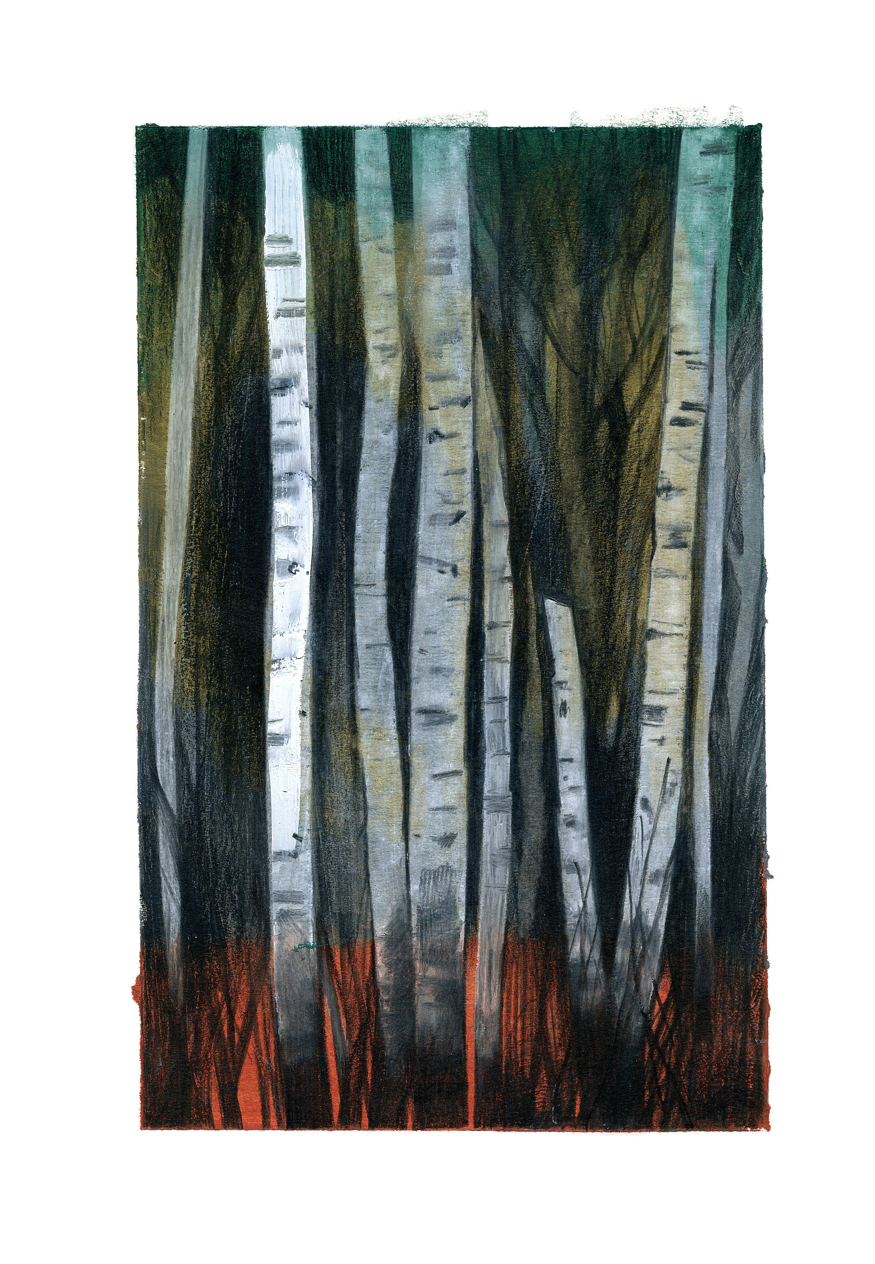 Oil pastel landscapes — Изображение №18 — Иллюстрация, Графика на Dprofile