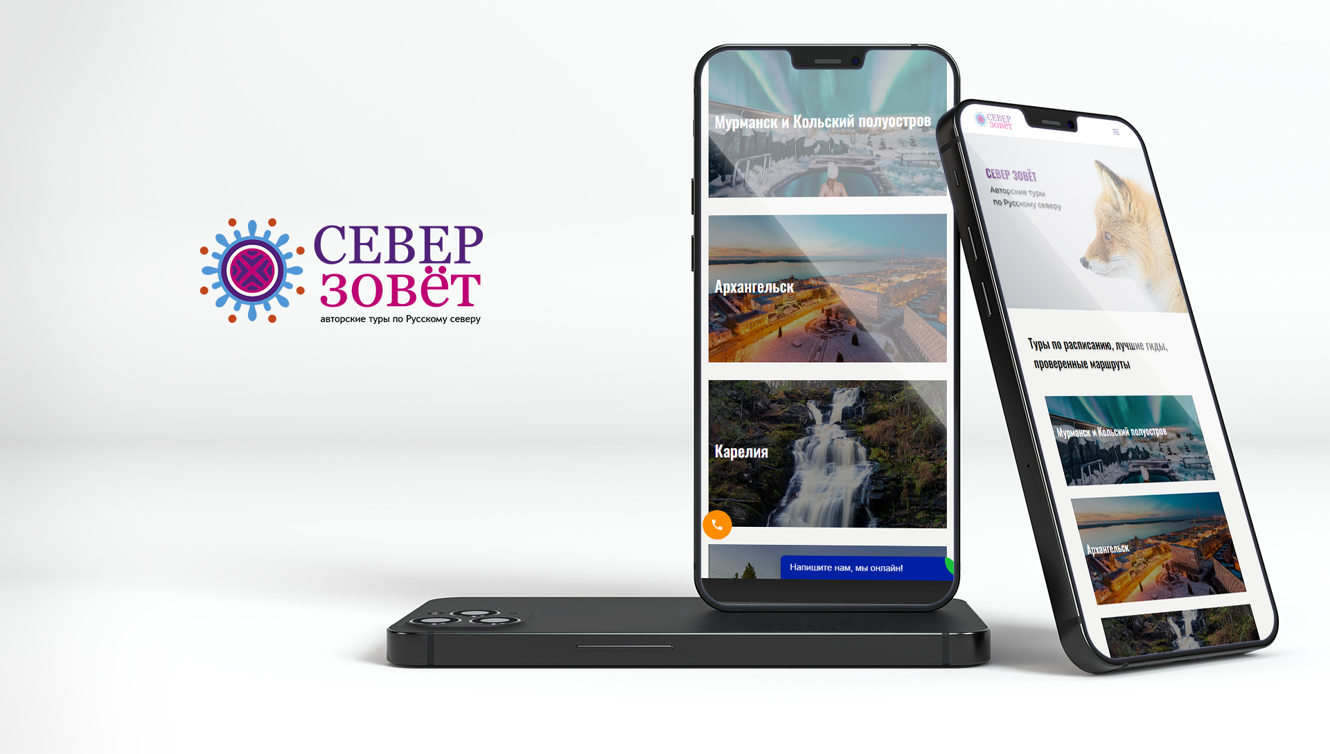 Сайт компании «Север зовет» — Изображение №12 — Интерфейсы, Брендинг на Dprofile