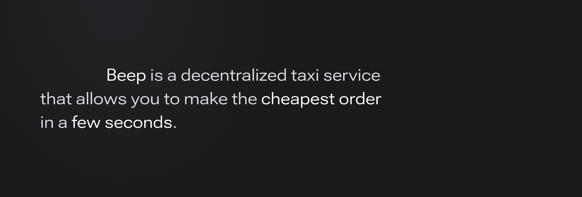 BEEP — new vision of a taxi — Изображение №2 — Интерфейсы на Dprofile