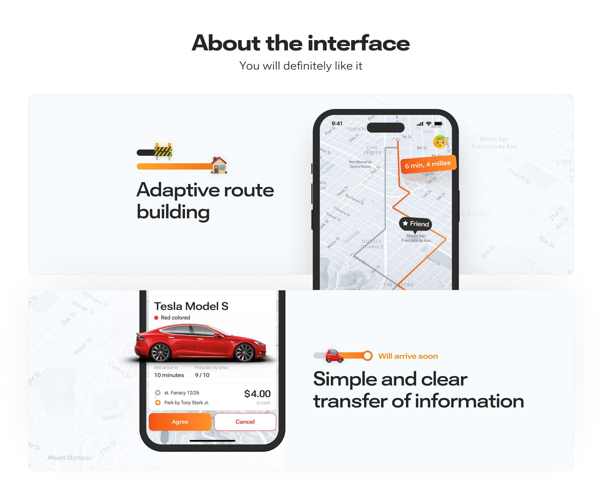 BEEP — new vision of a taxi — Изображение №14 — Интерфейсы на Dprofile