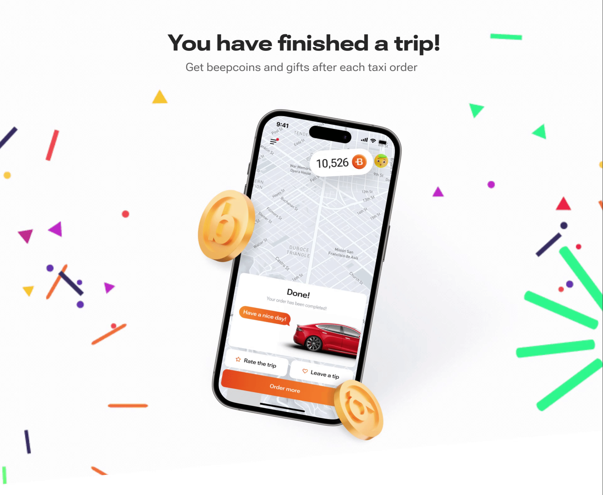 BEEP — new vision of a taxi — Изображение №10 — Интерфейсы на Dprofile