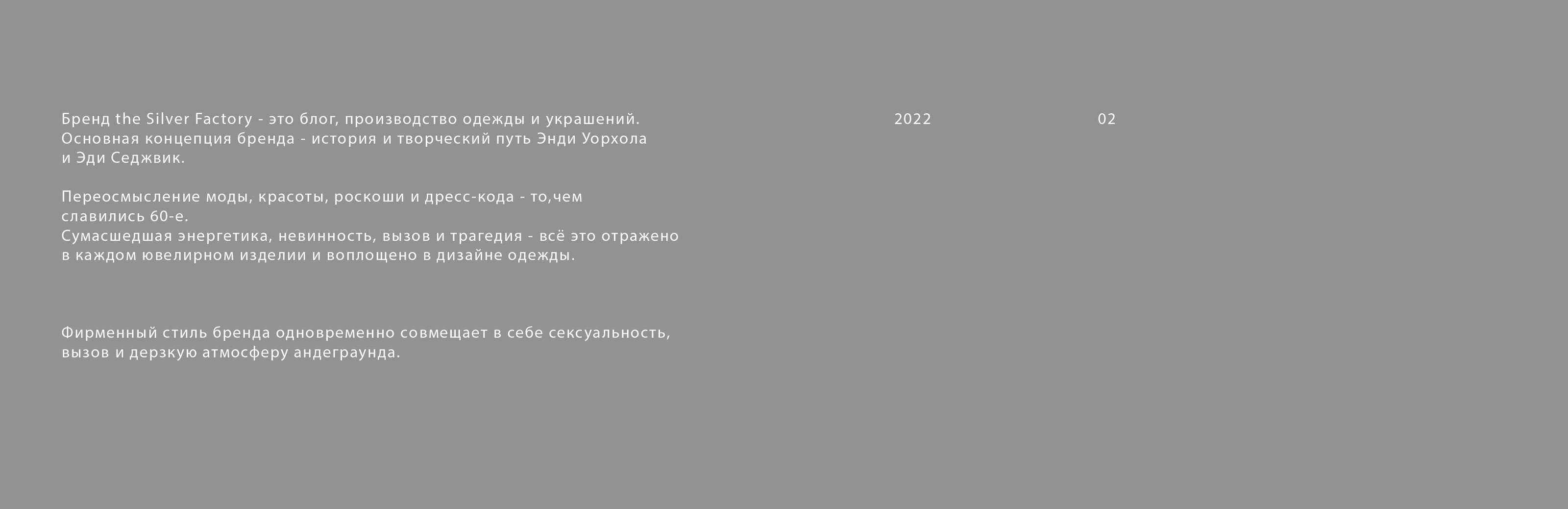 The Silver Factory branding — Изображение №3 — Брендинг, Графика на Dprofile