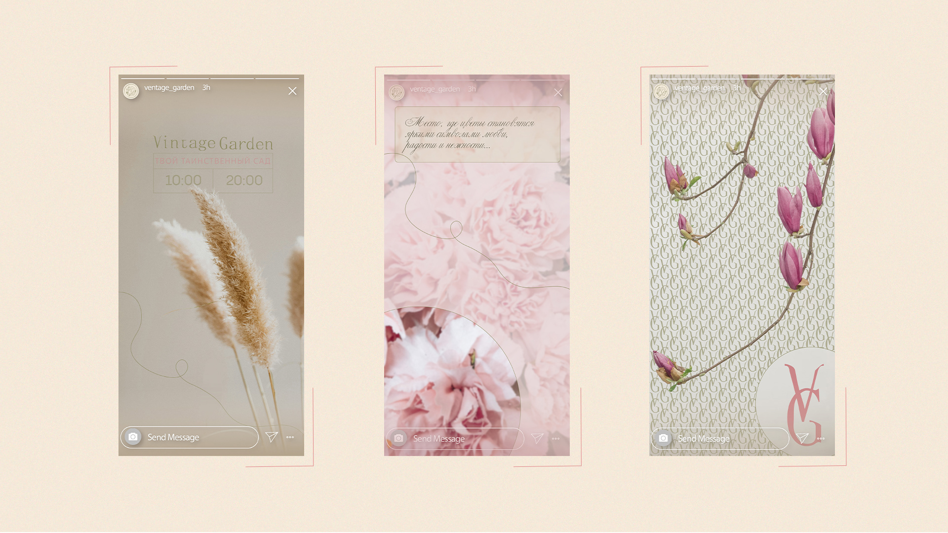 Vintage Garden — Изображение №7 — Брендинг, Иллюстрация на Dprofile
