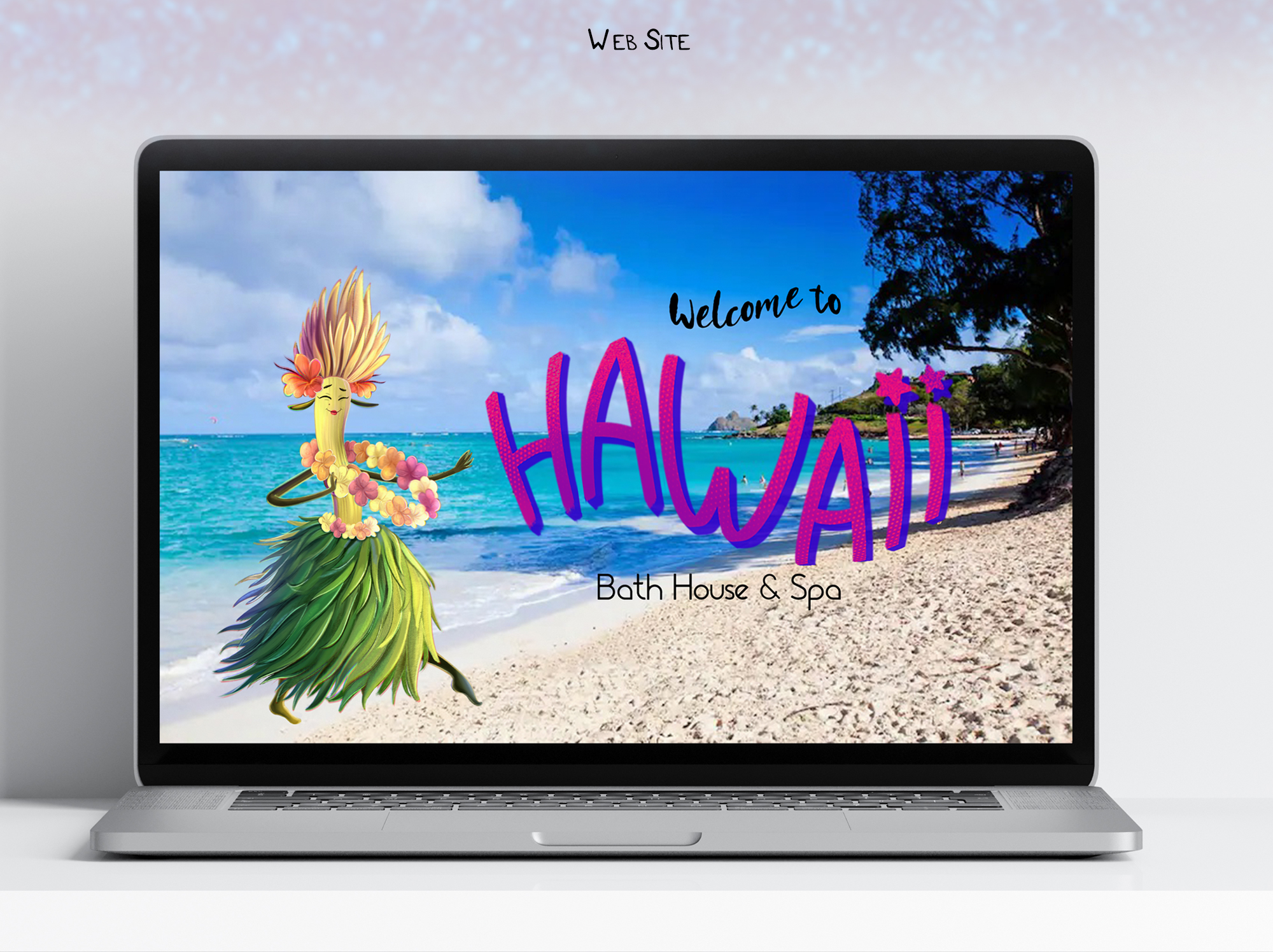 Дизайн бренд-персонажа для бани и СПА "HAWAII" — Изображение №13 — Иллюстрация, Графика на Dprofile
