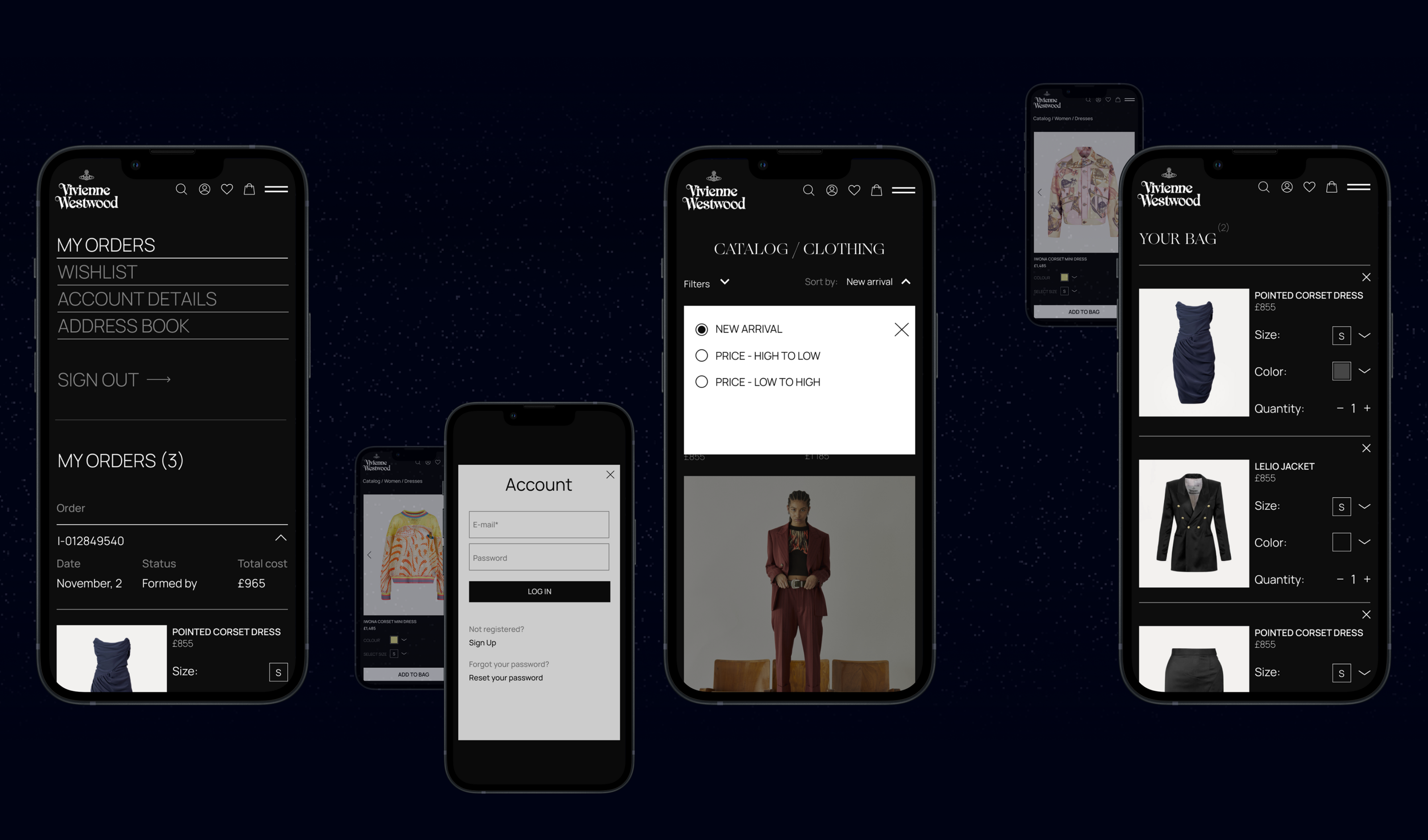 VIVIENNE WESTWOOD | E-COMMERCE — Изображение №6 — Интерфейсы на Dprofile