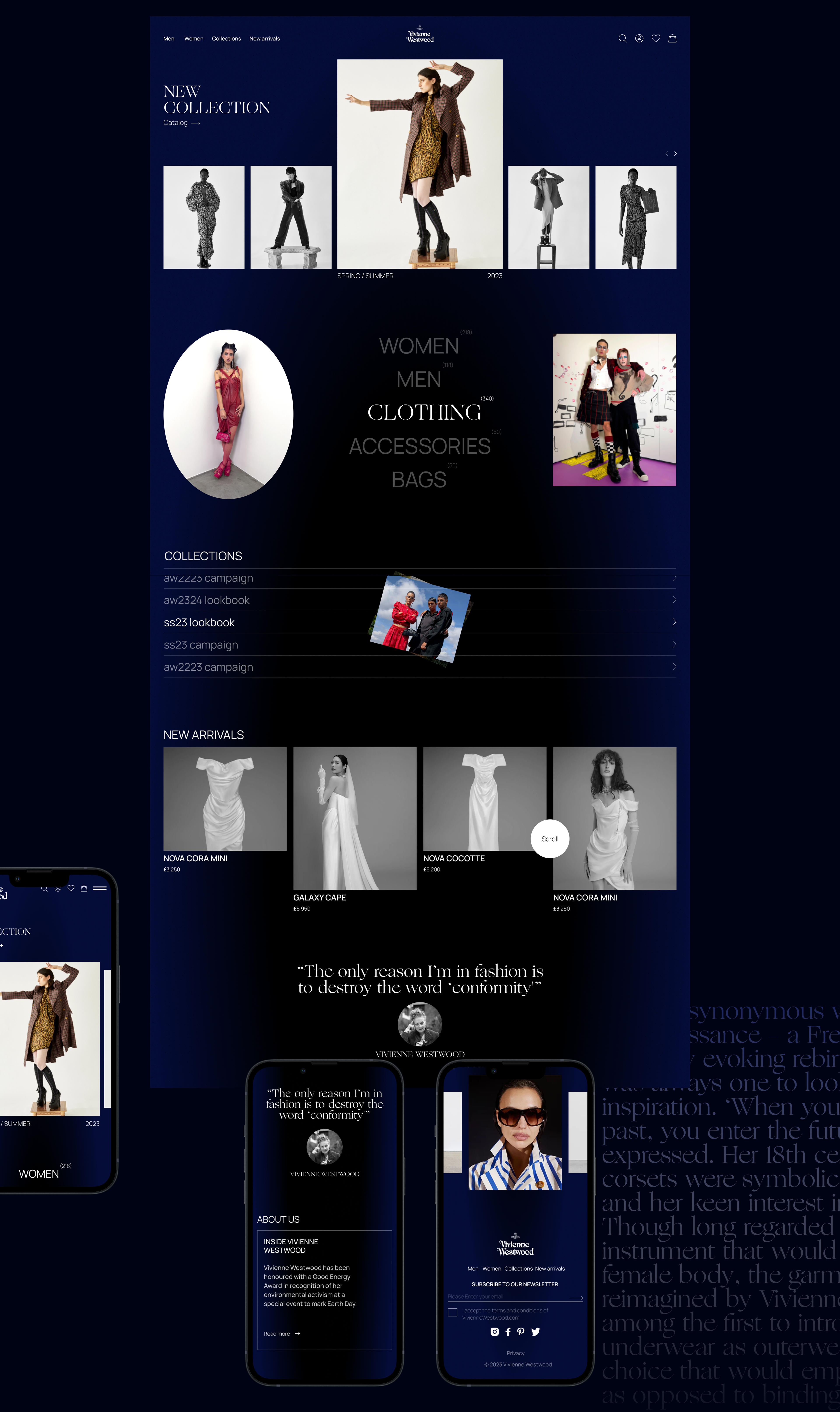 VIVIENNE WESTWOOD | E-COMMERCE — Изображение №5 — Интерфейсы на Dprofile