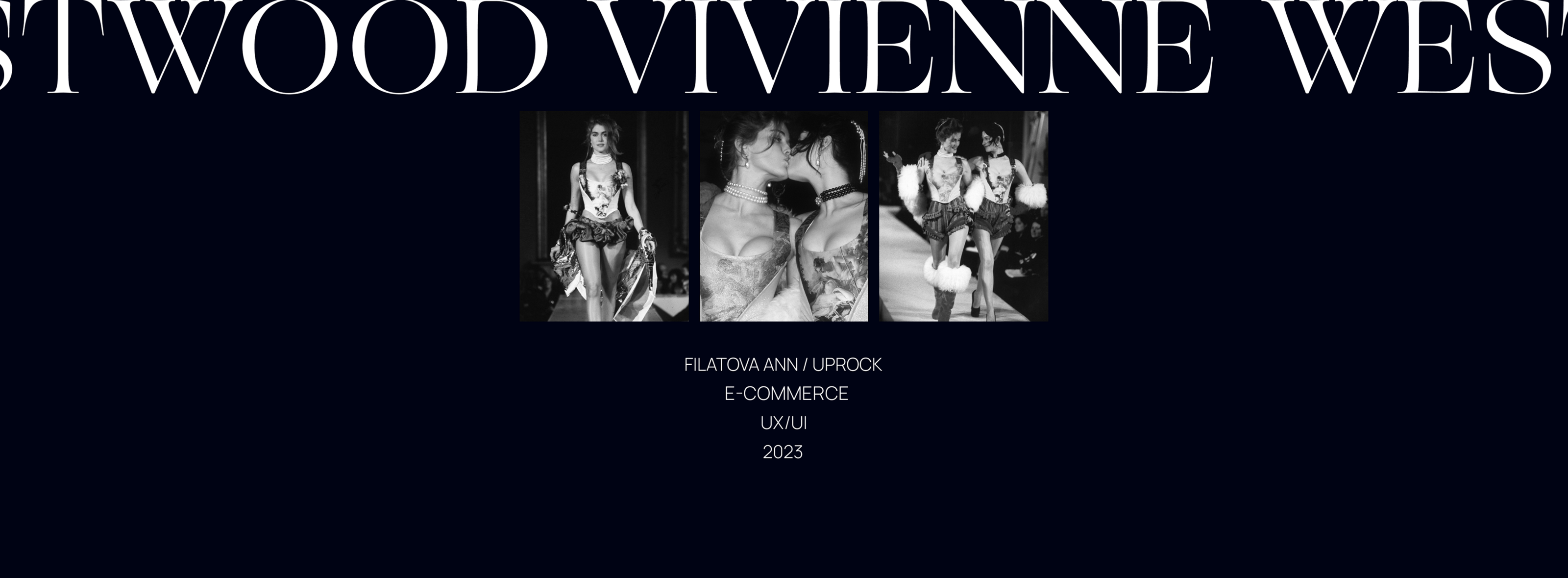 VIVIENNE WESTWOOD | E-COMMERCE — Изображение №1 — Интерфейсы на Dprofile