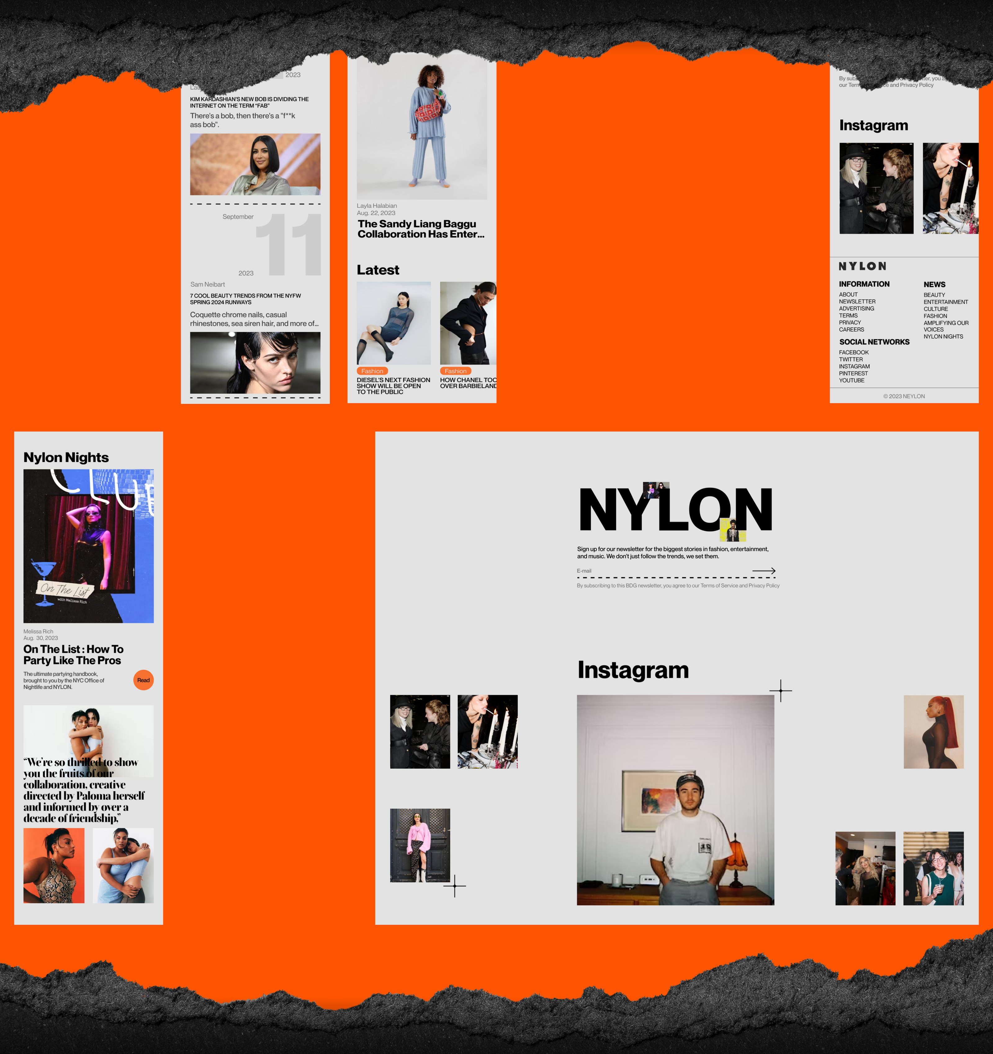 NYLON magazine/Redesign concept — Изображение №5 — Интерфейсы на Dprofile