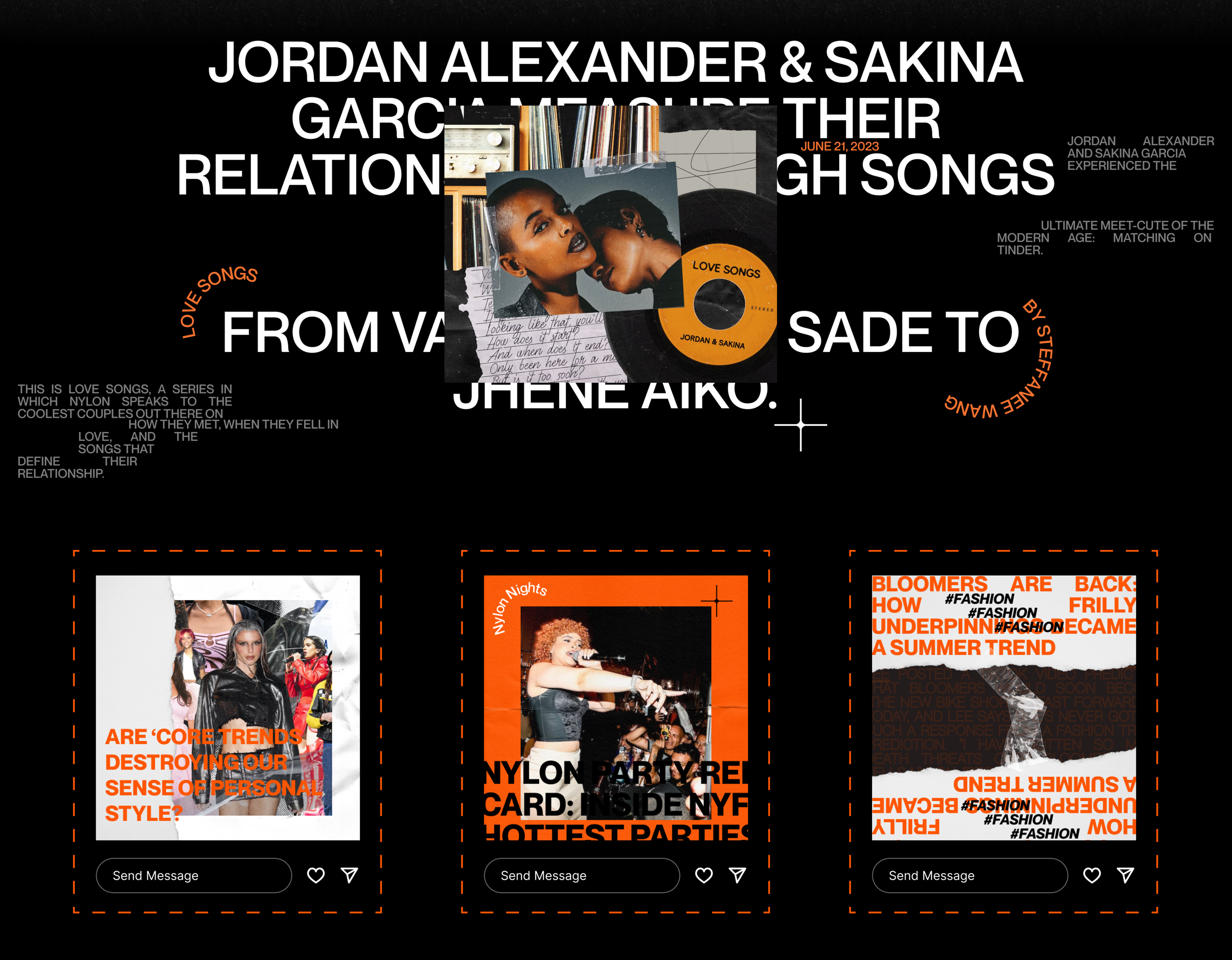 NYLON magazine/Redesign concept — Изображение №6 — Интерфейсы на Dprofile