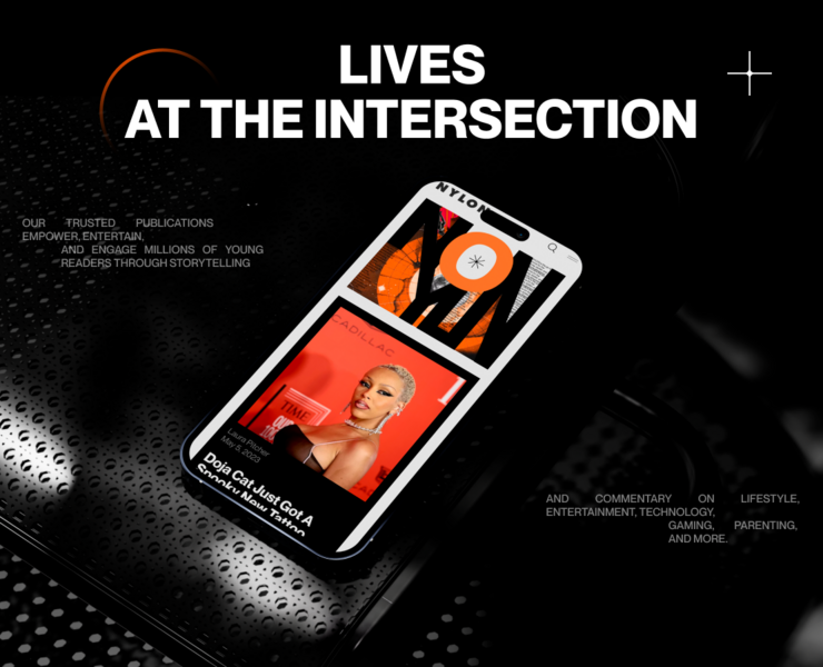 NYLON magazine/Redesign concept на Dprofile