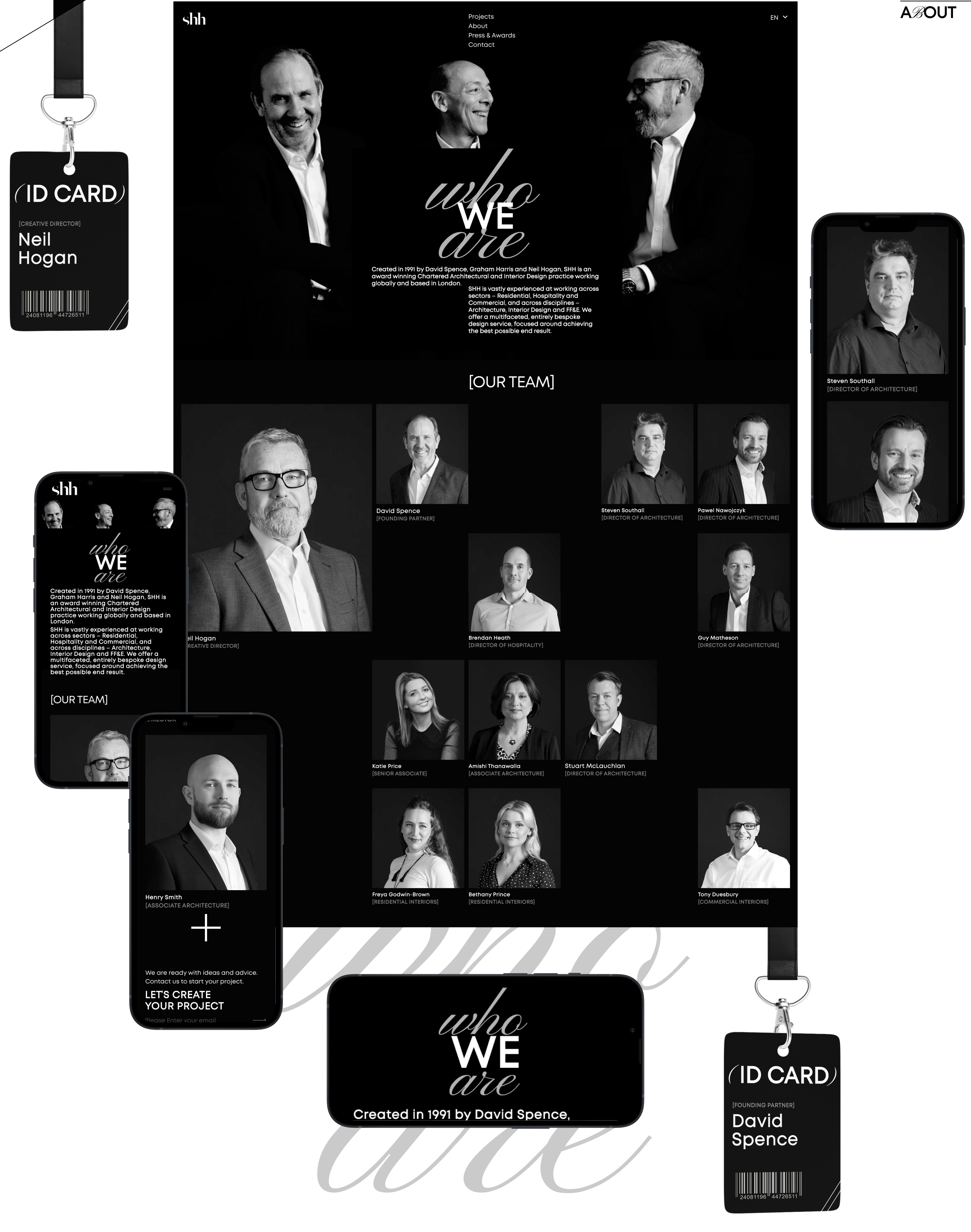 Shh architecture. Corporate website — Изображение №6 — Интерфейсы на Dprofile