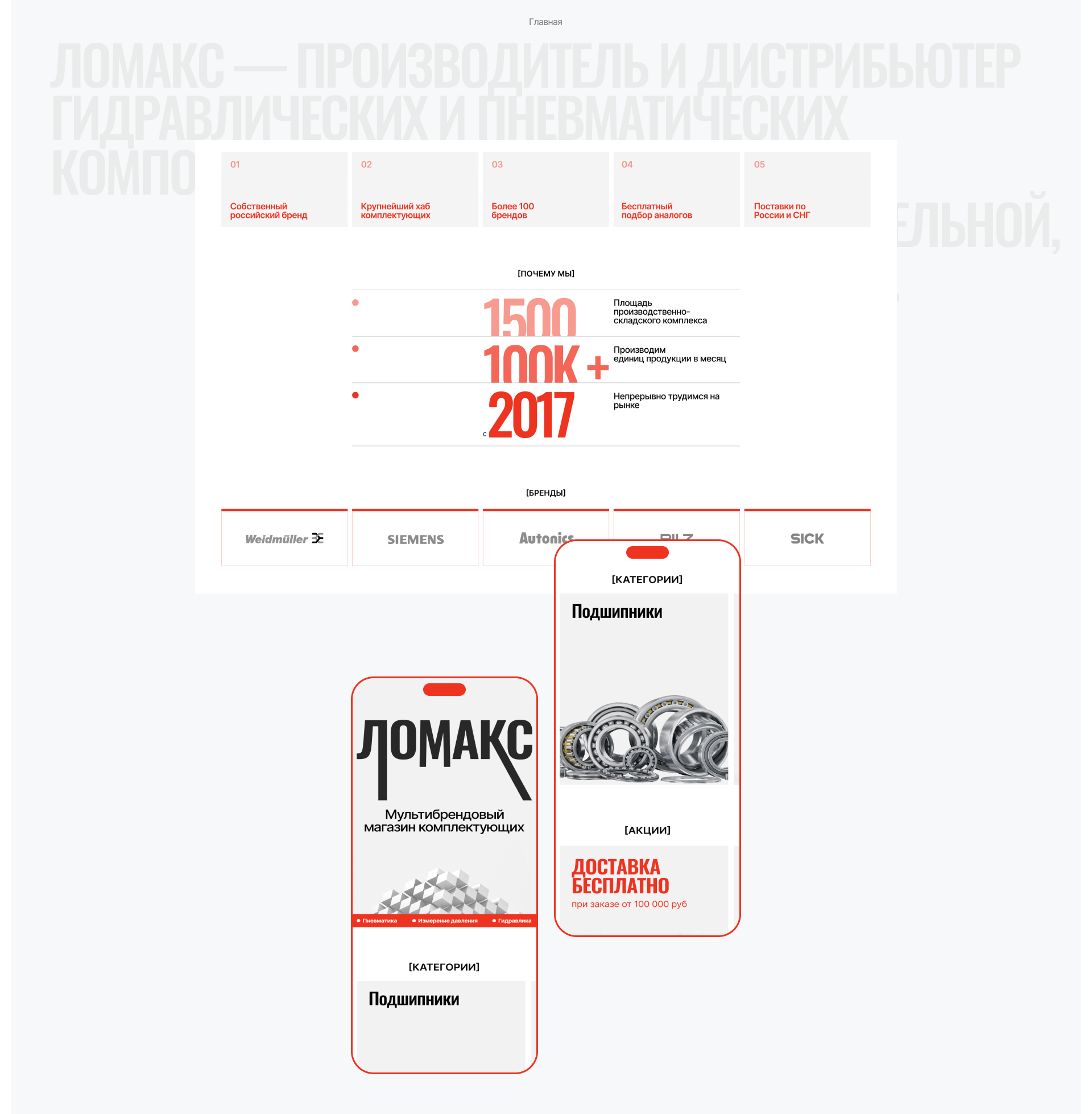 E-commerce | Ломакс — Изображение №4 — Интерфейсы на Dprofile
