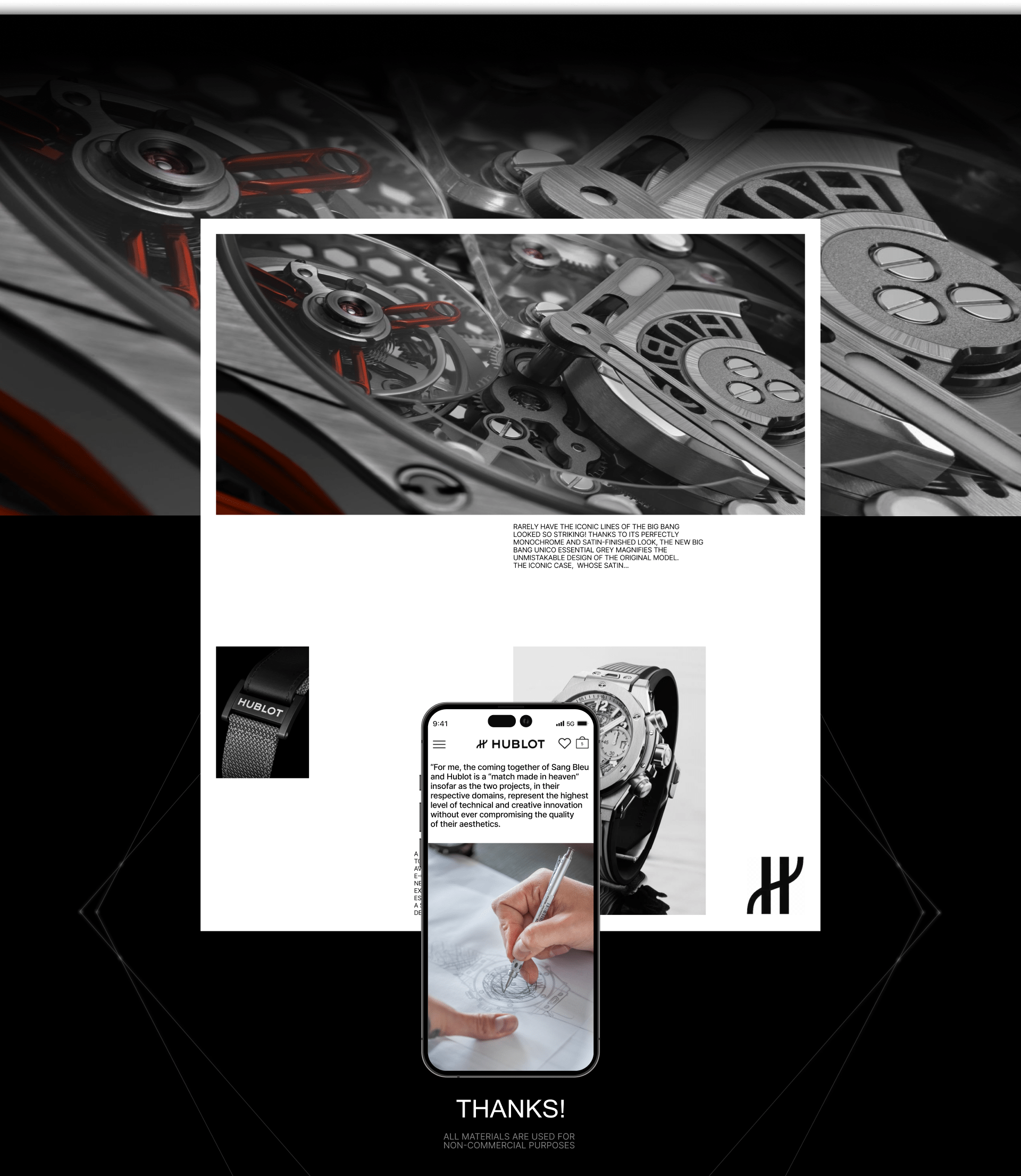 redesign website HUBLOT — Изображение №11 — Интерфейсы на Dprofile