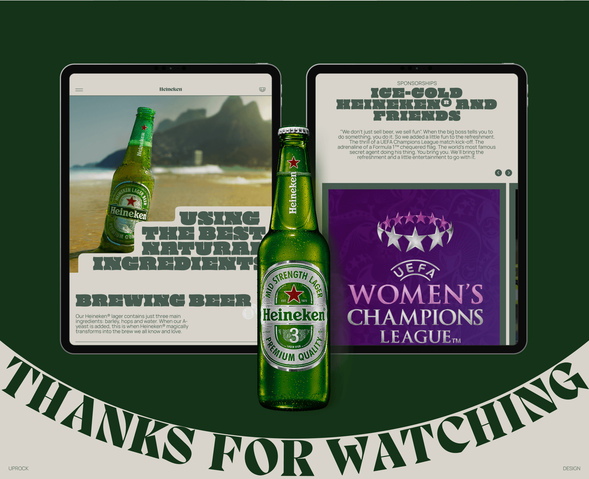 Heineken Corporate redesign — Изображение №9 — Интерфейсы на Dprofile
