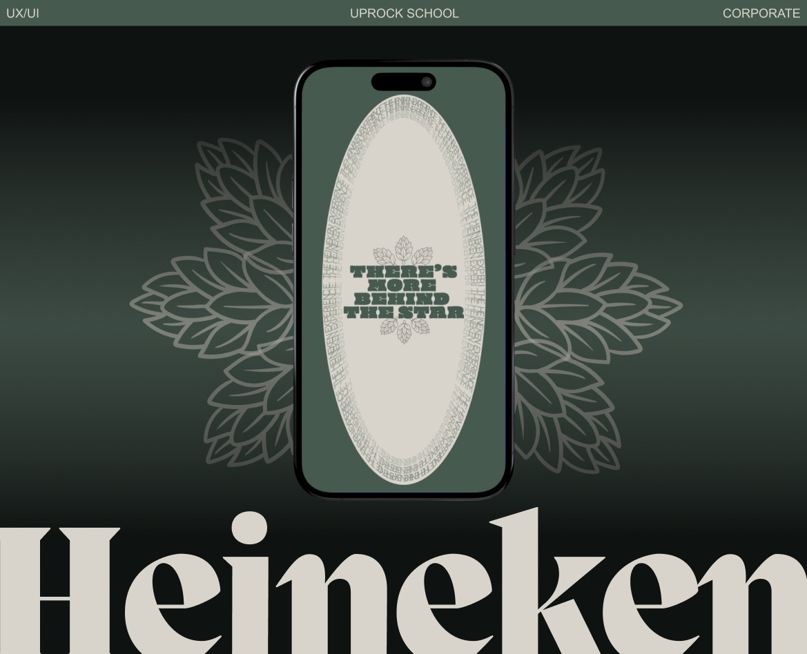Heineken Corporate redesign — Интерфейсы на Dprofile