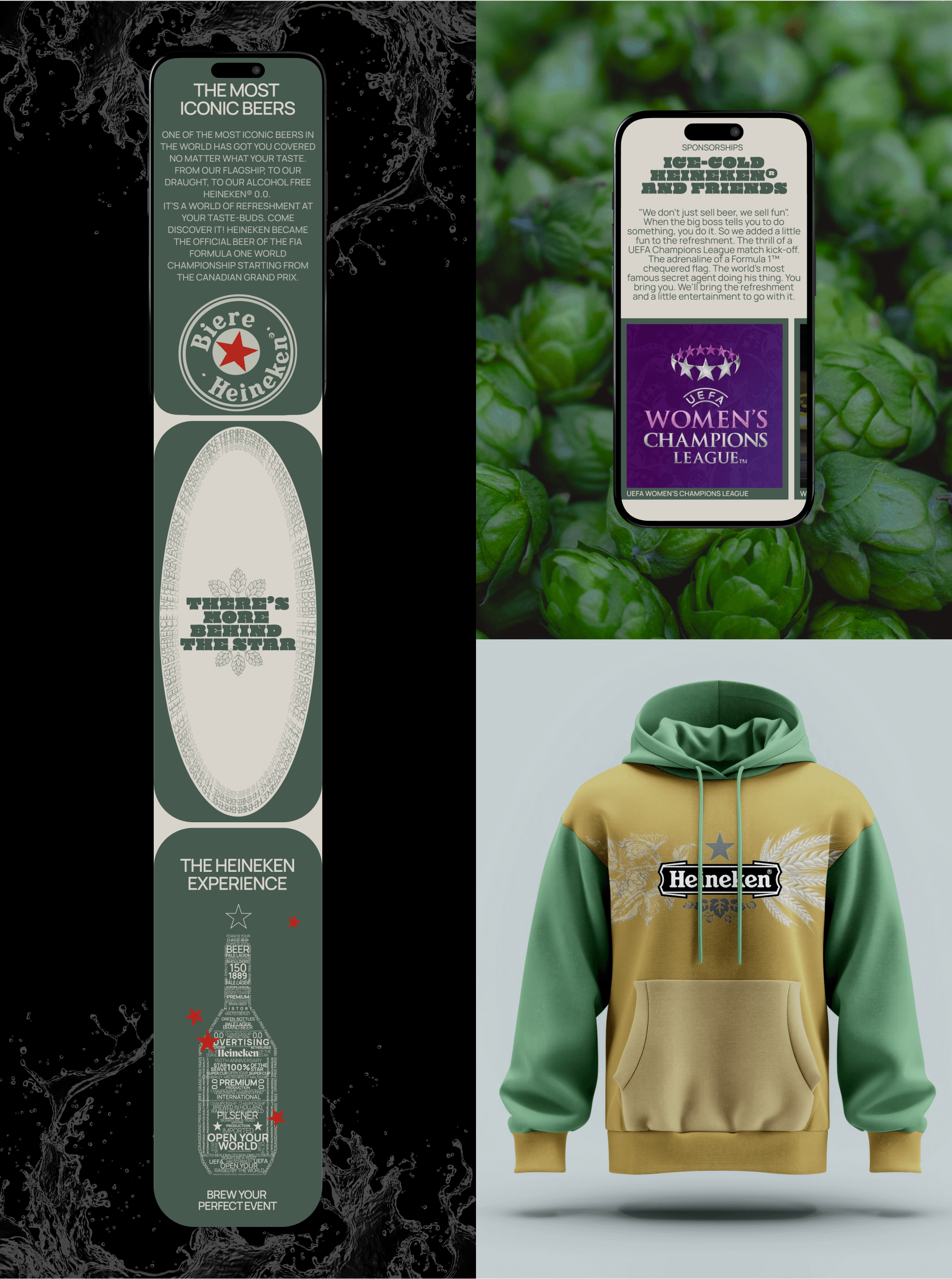 Heineken Corporate redesign — Изображение №4 — Интерфейсы на Dprofile