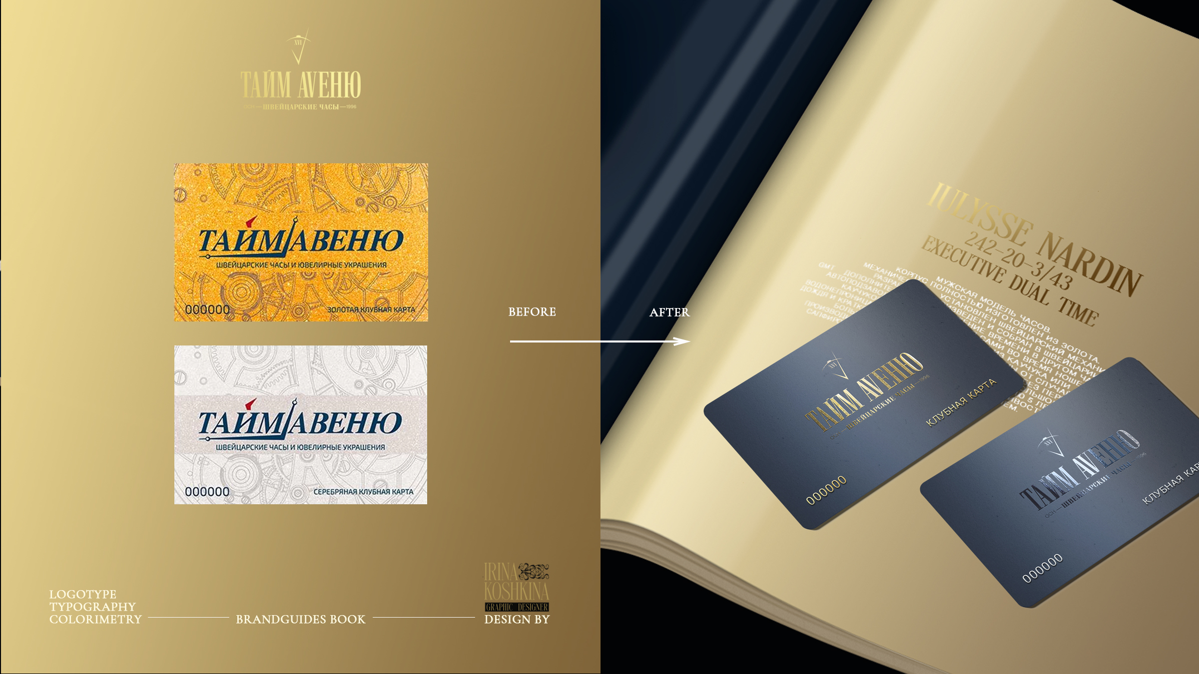 A CHAIN OF BRANDED WATCH BOUTIQUES. REBRANDING — Изображение №6 — Брендинг, Маркетинг на Dprofile