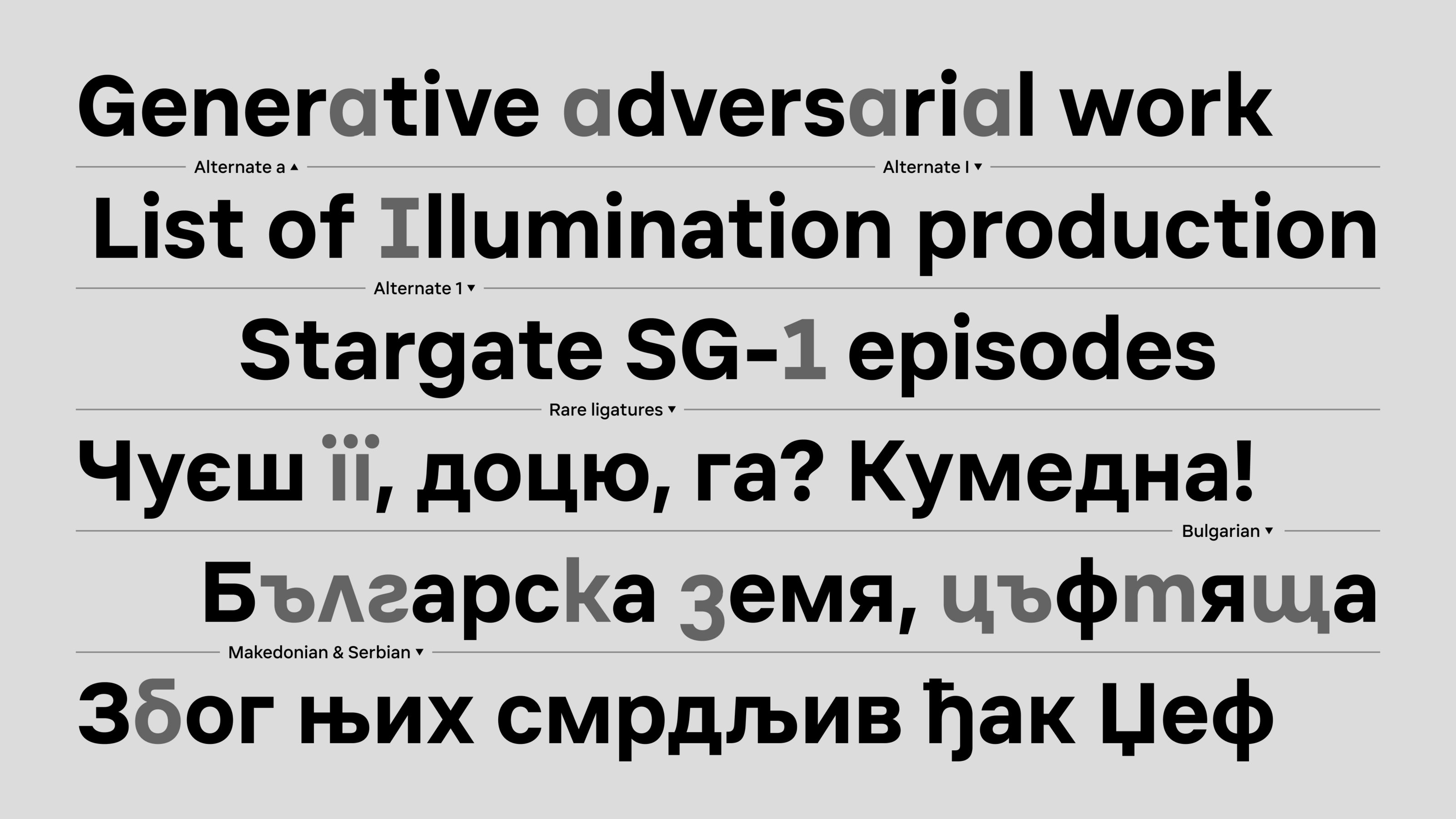 ST Sans — Изображение №9 — Графика на Dprofile
