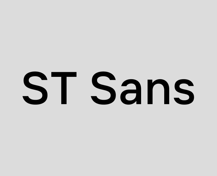 ST Sans на Dprofile