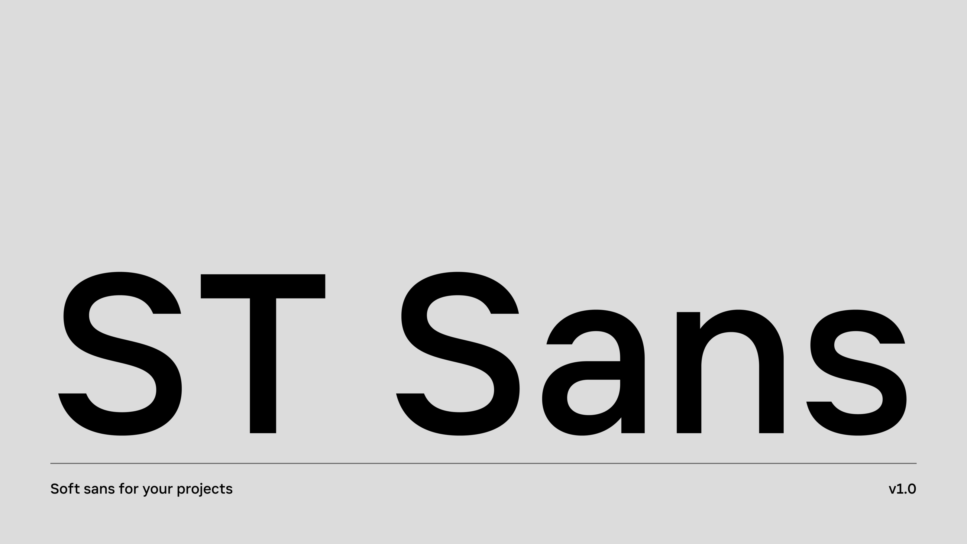 ST Sans — Изображение №1 — Графика на Dprofile