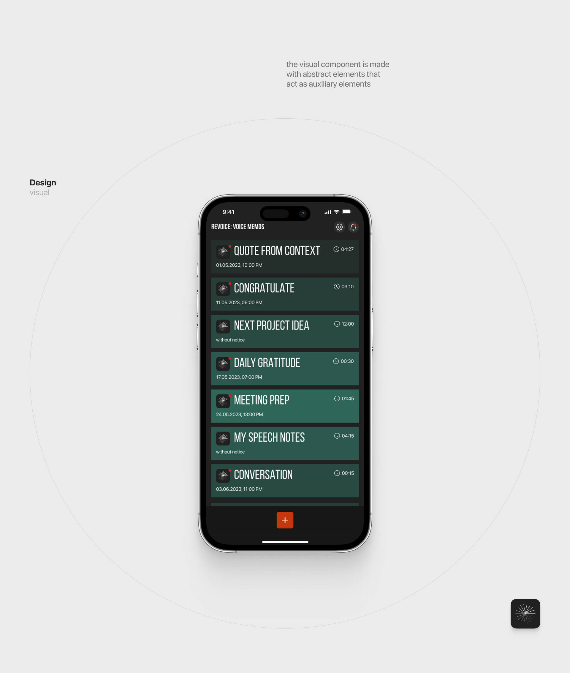 Revoice: voice memos — Изображение №14 — Интерфейсы на Dprofile
