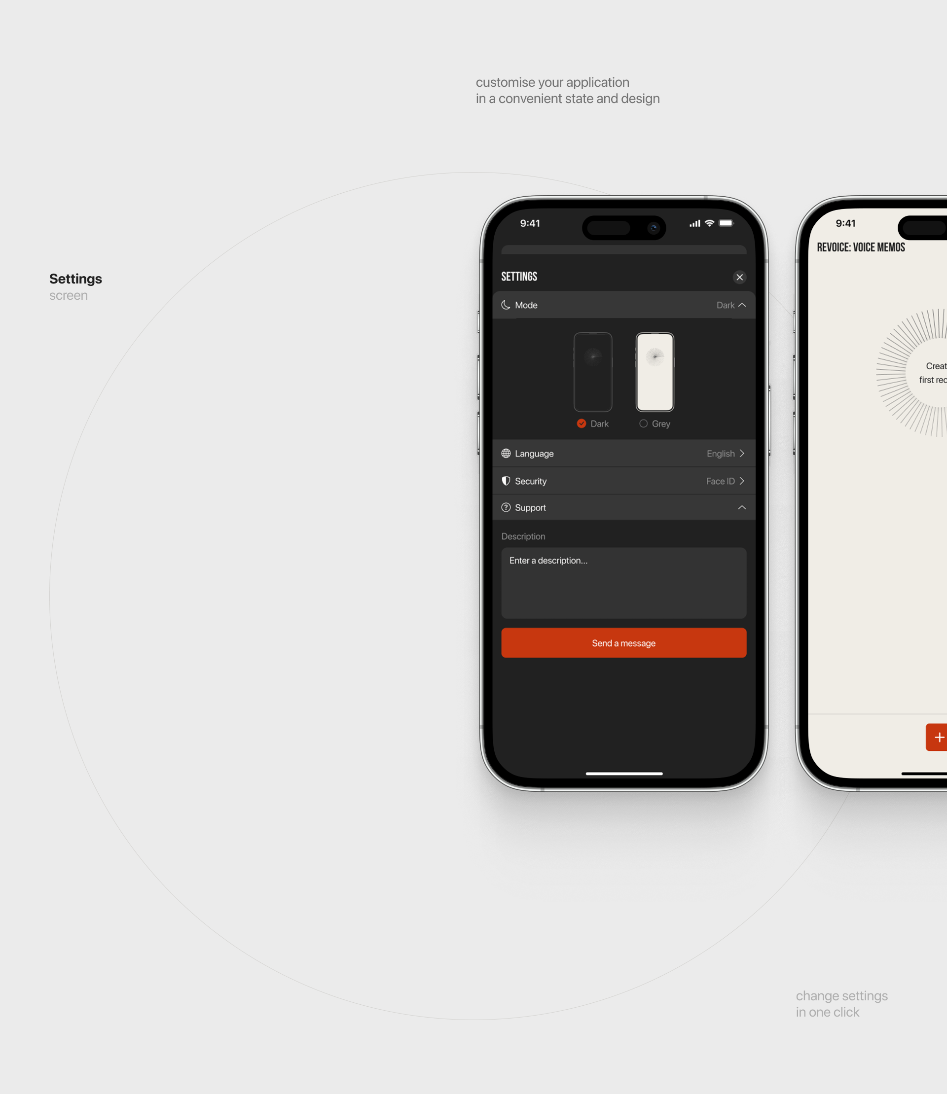 Revoice: voice memos — Изображение №9 — Интерфейсы на Dprofile